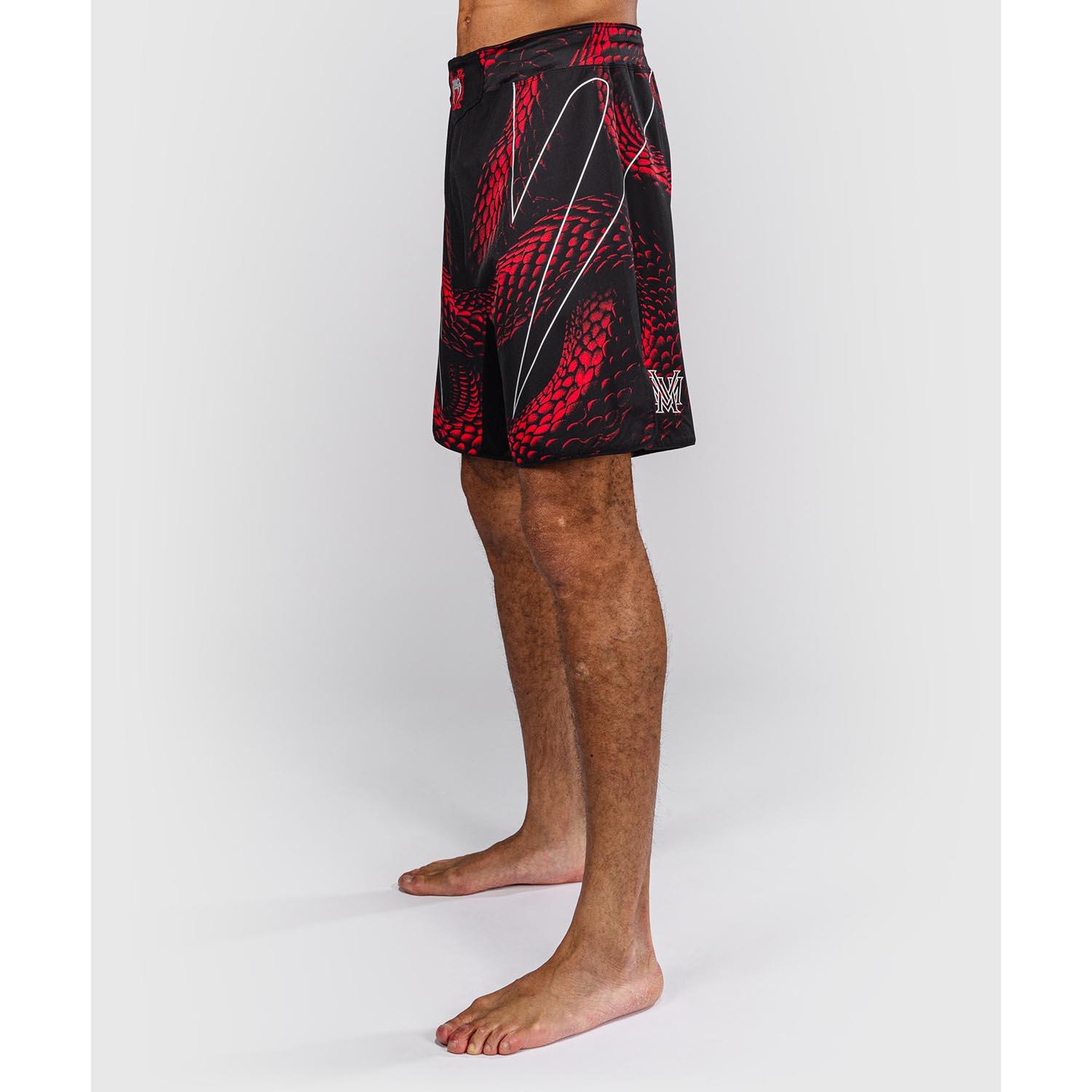 VENUM MMA Fight Shorts, Matupa, black-red-silver, M