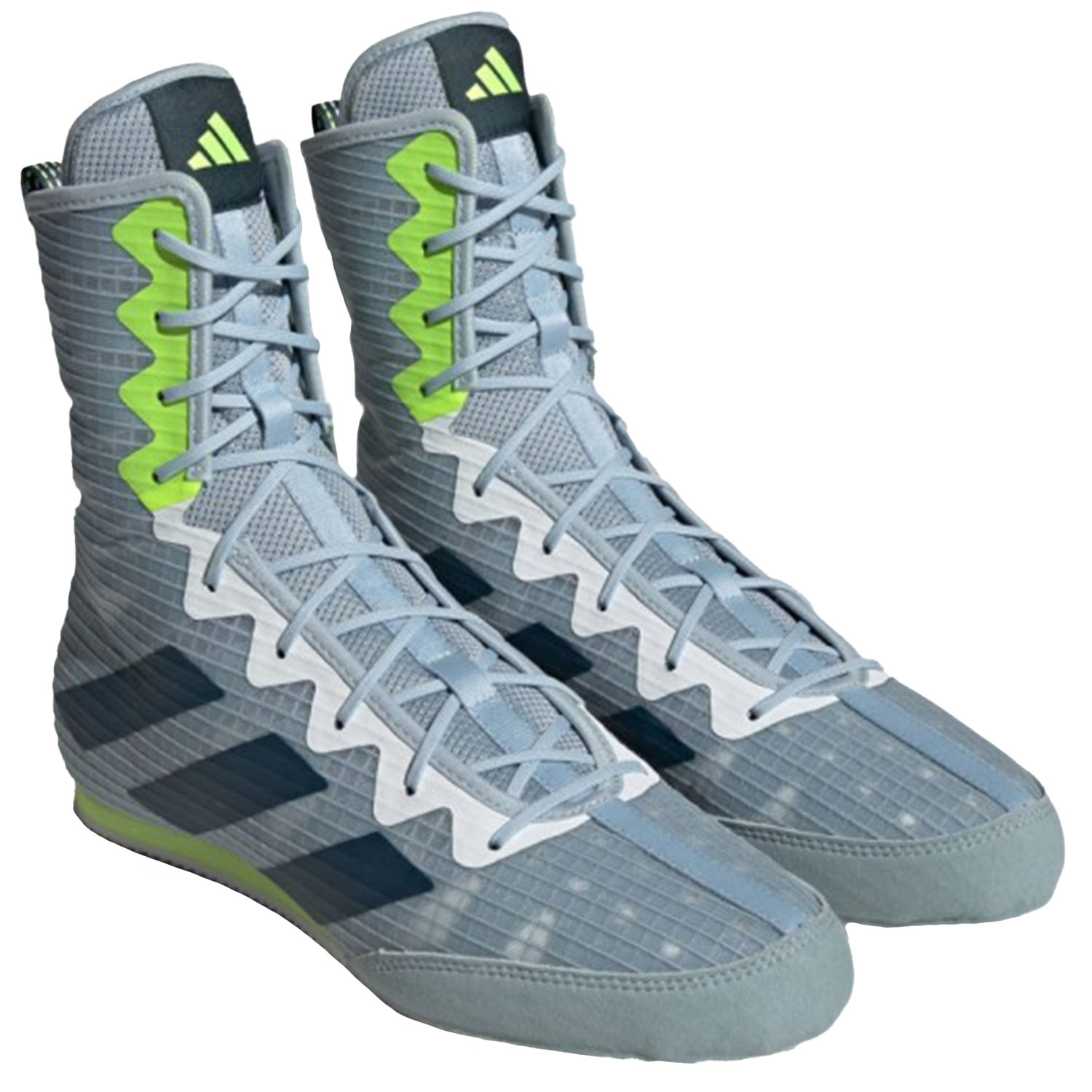 adidas Boxing Shoes, Box Hog 4, grey-lime