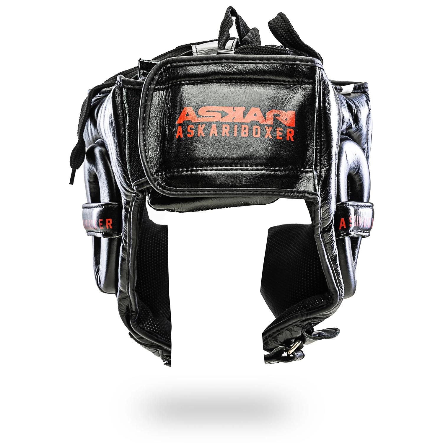 ASKARI Head Guard, ASKARI Boxer, black-red, XL