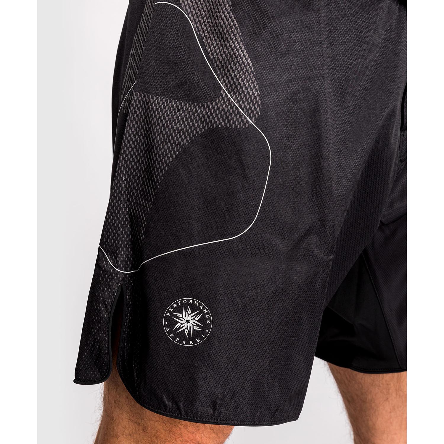 VENUM MMA Fight Shorts, Nexus, black-silver, XXL
