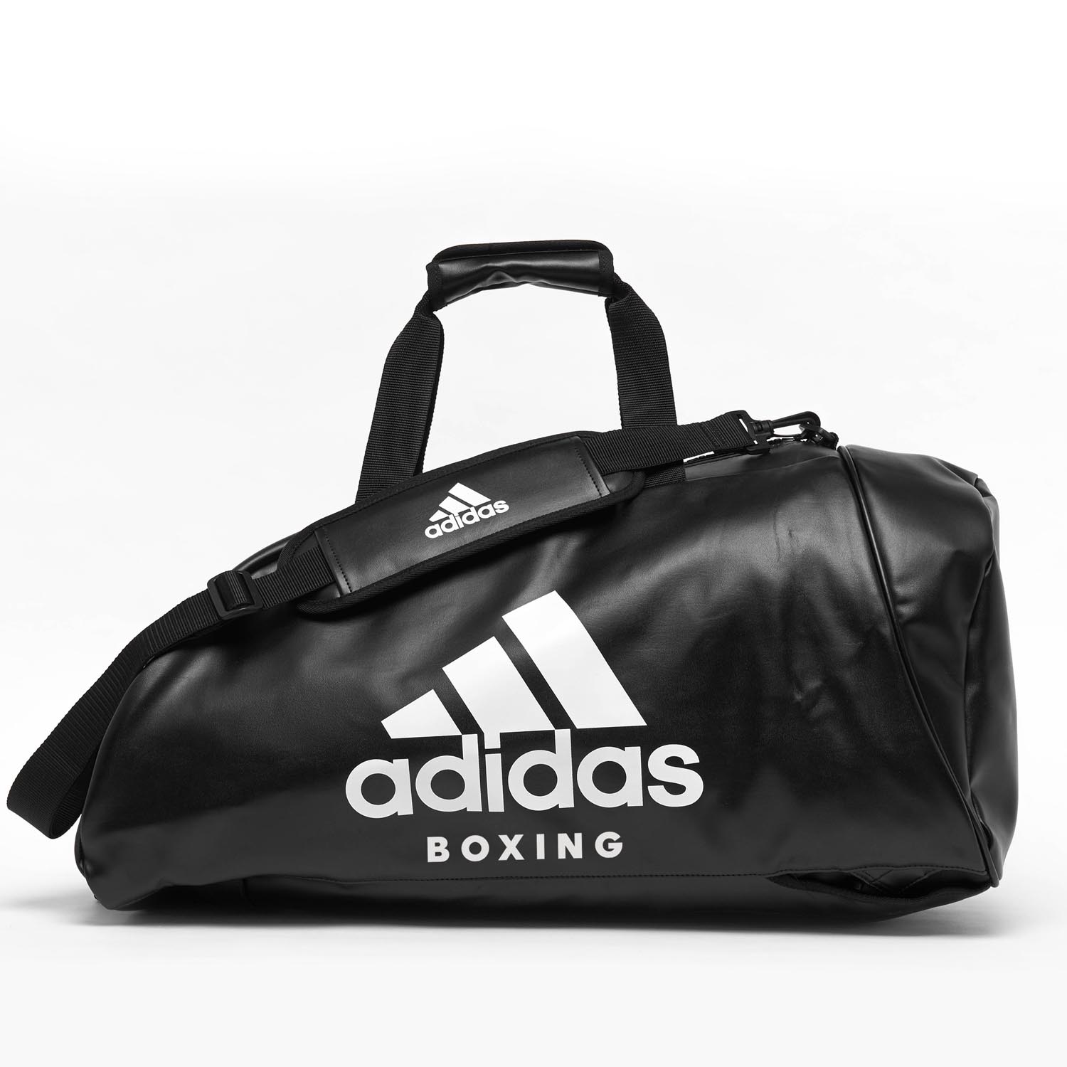 adidas Sporttasche, 2in1 Bag, Boxing, PU M, schwarz-weiß