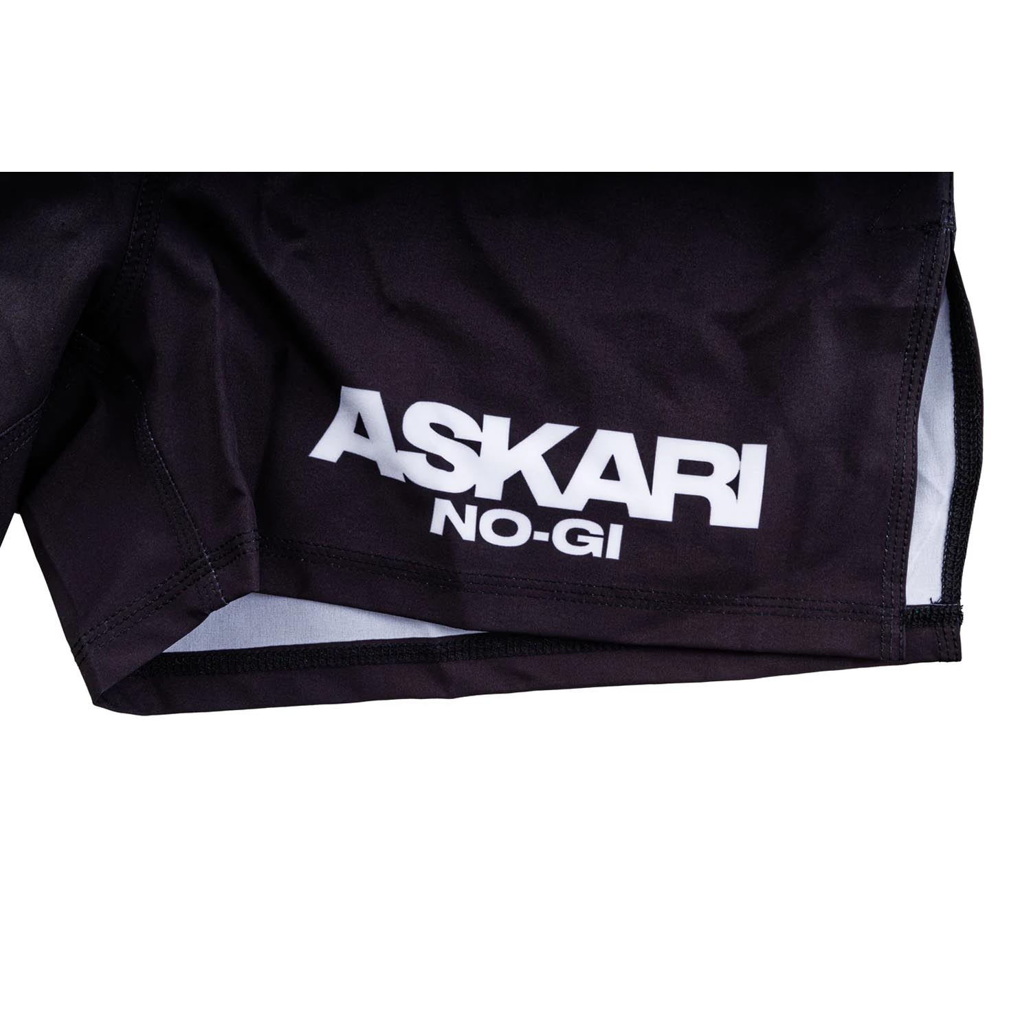 ASKARI MMA Fight Shorts, Matsaint No Gi, black-white, M