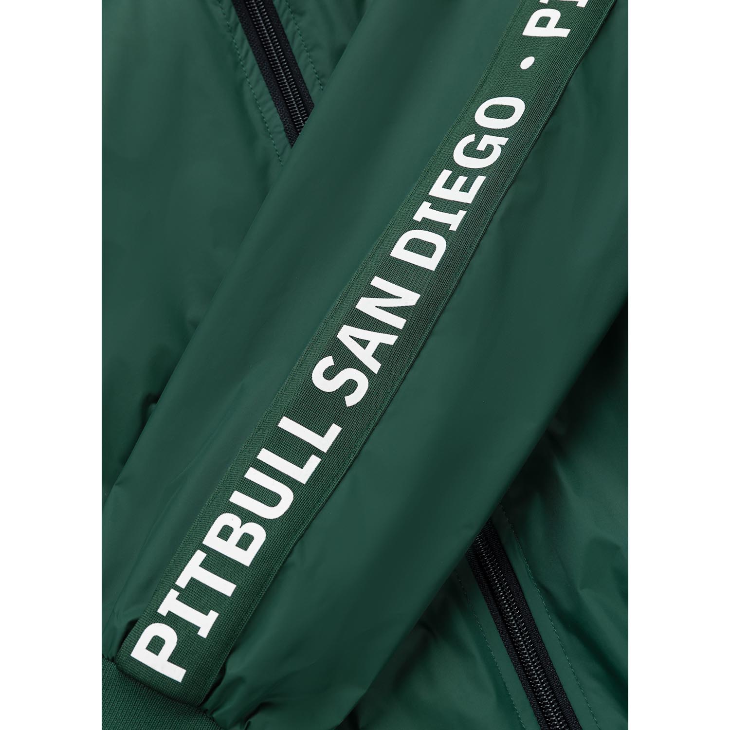 Pit Bull West Coast Transitional Jacket, Athletics Tape Logo, green, XXXL