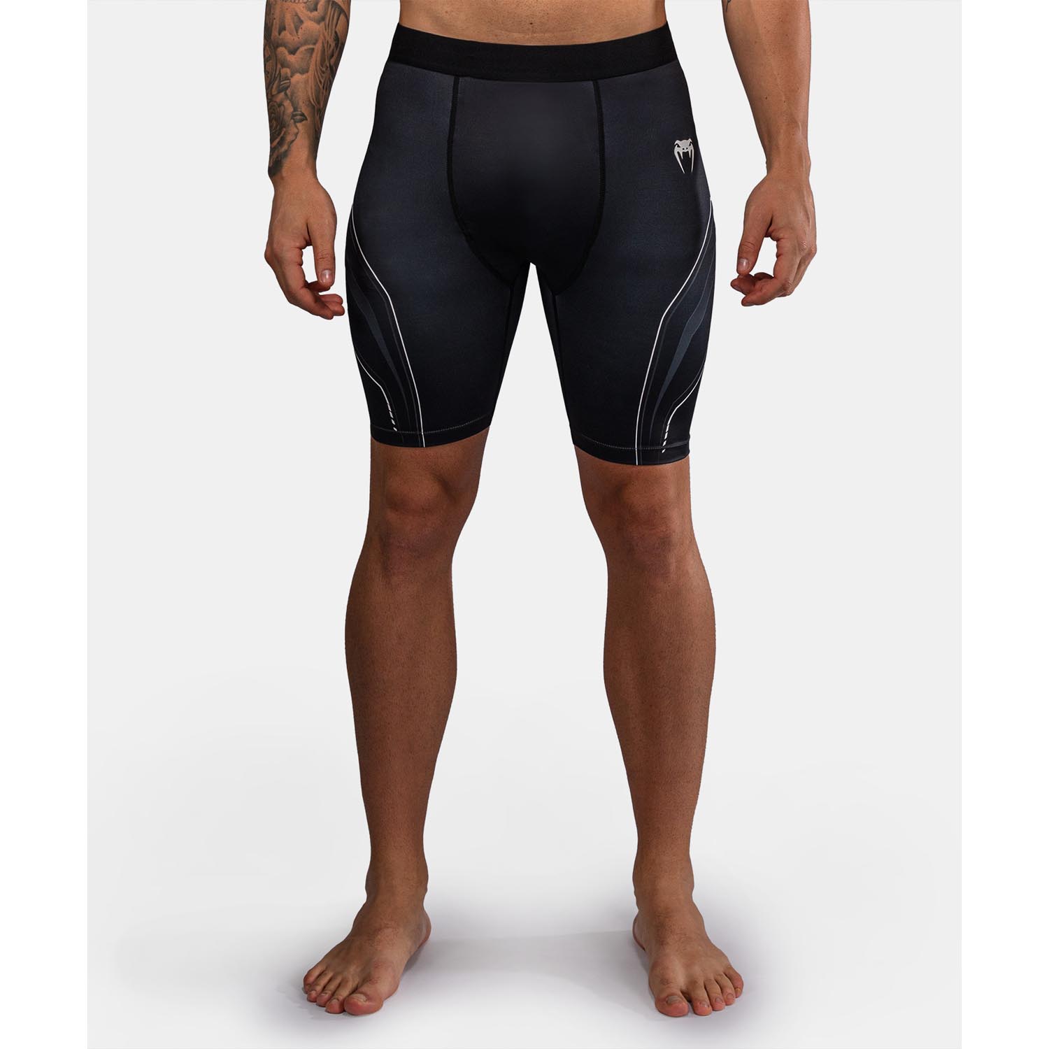 VENUM Compression Shorts, Streamline, black-white, XXL