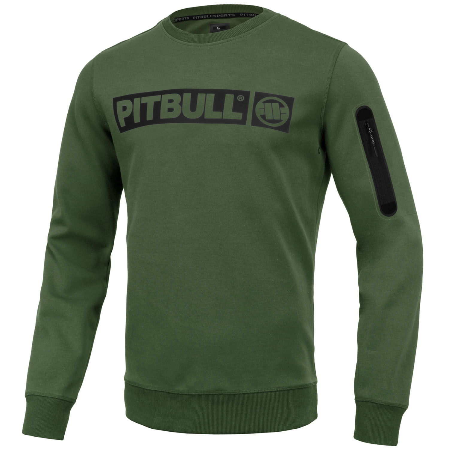 Pit Bull West Coast Sweatshirt, Beyer, olive