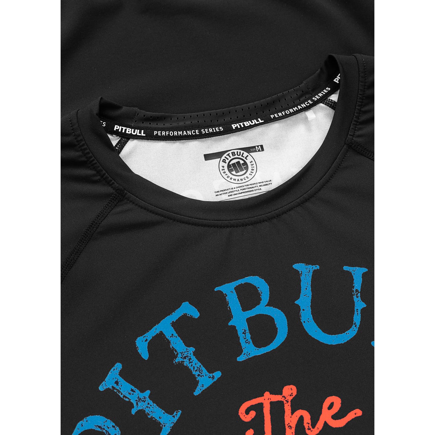 Pit Bull West Coast Rashguard, S/S, Champion Bloodline, black, XXXL