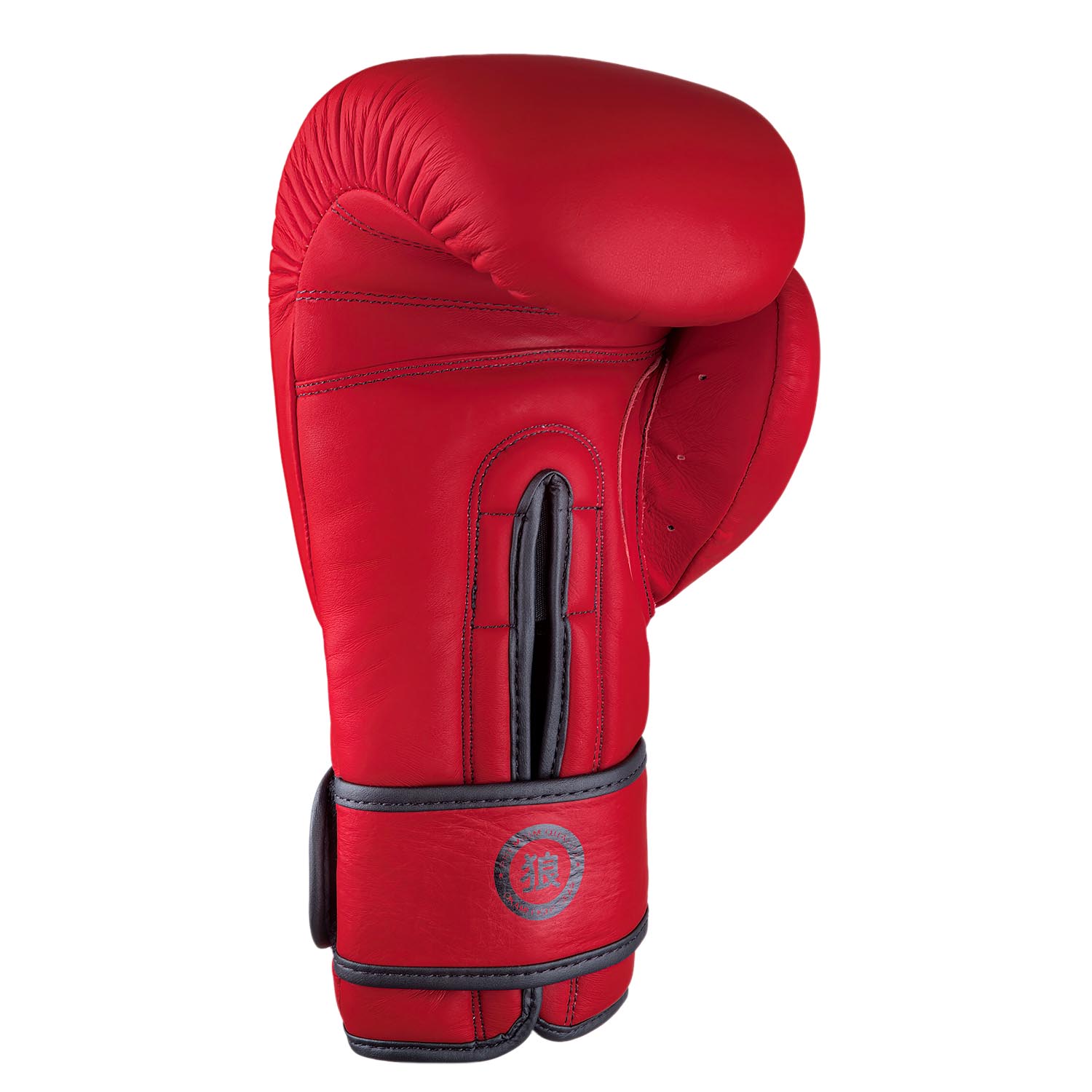 OKAMI Boxing Gloves, Competior V2, red-black, 16 Oz