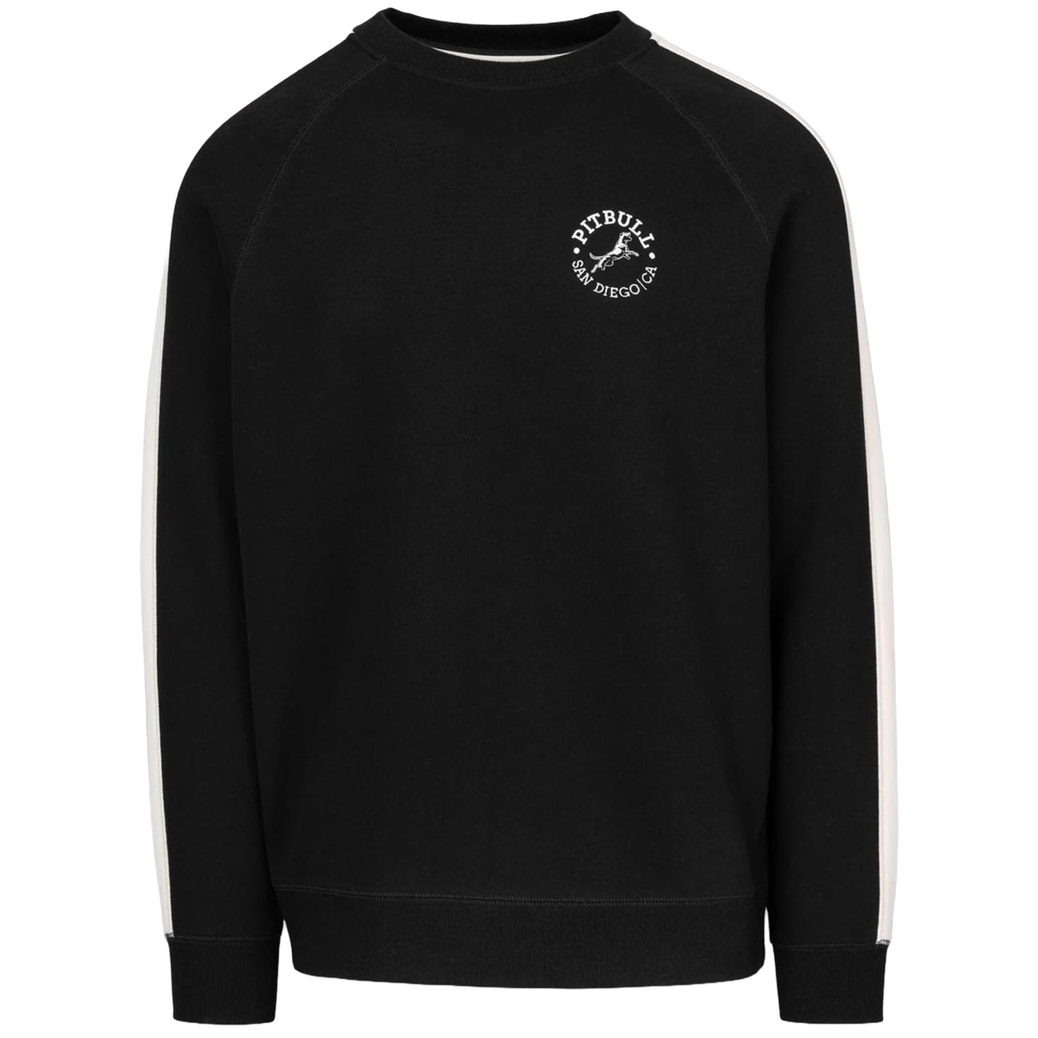 Pit Bull West Coast Pullover, San Diego CA, black, L