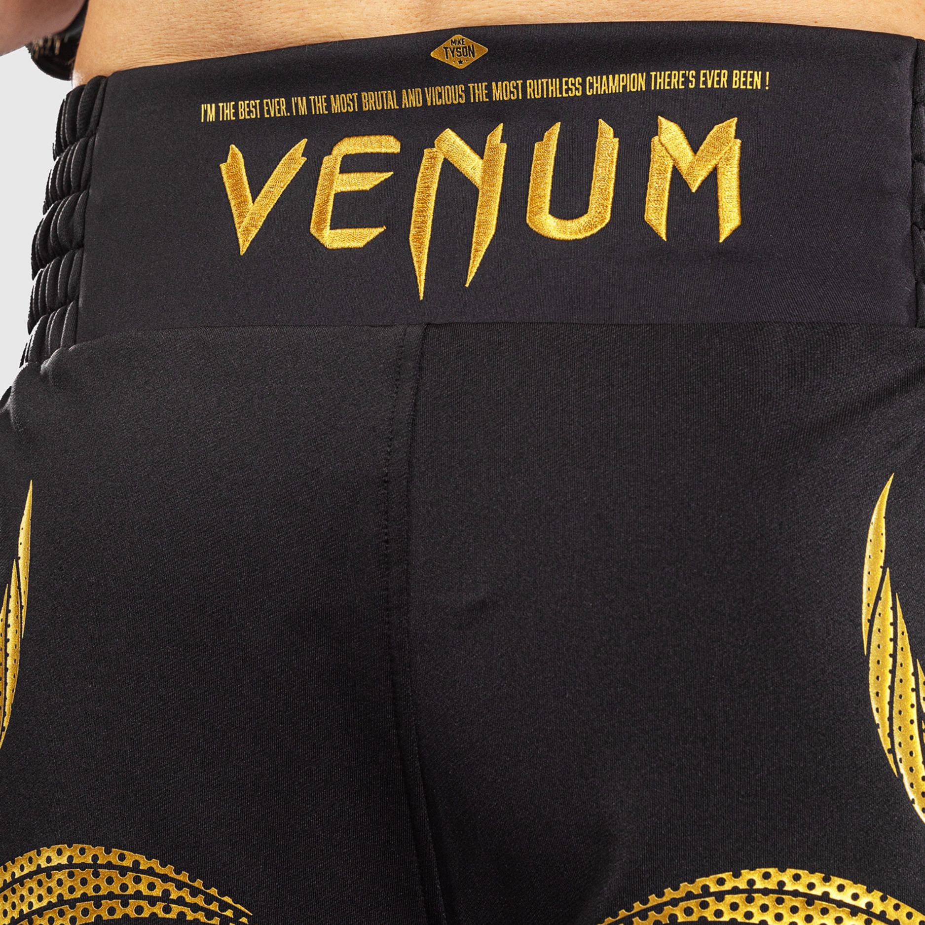 VENUM Boxing Shorts, Mike Tyson Tiger, black-gold, M