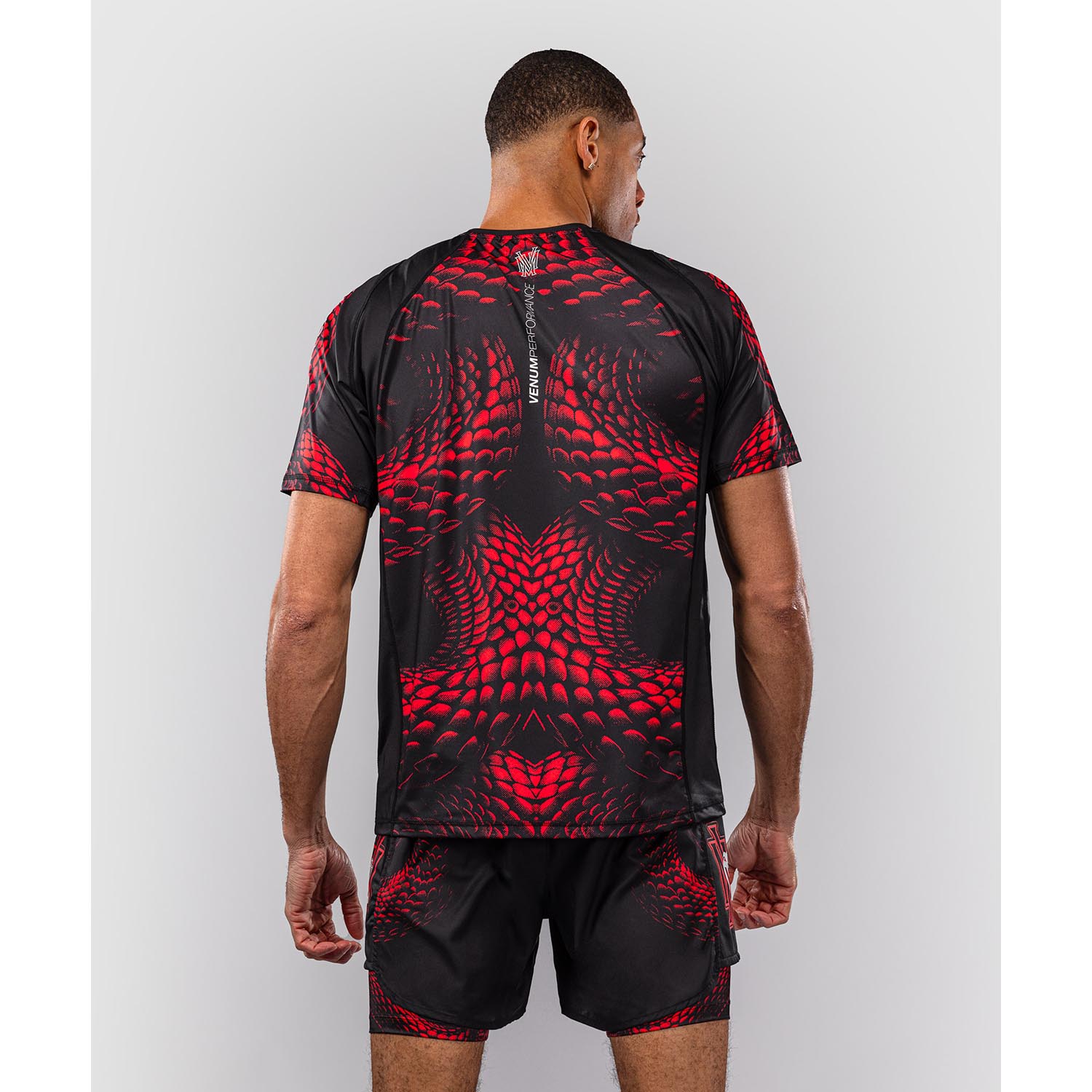 VENUM Dry Tech T-Shirt, Matupa, black-red-silver, XXL