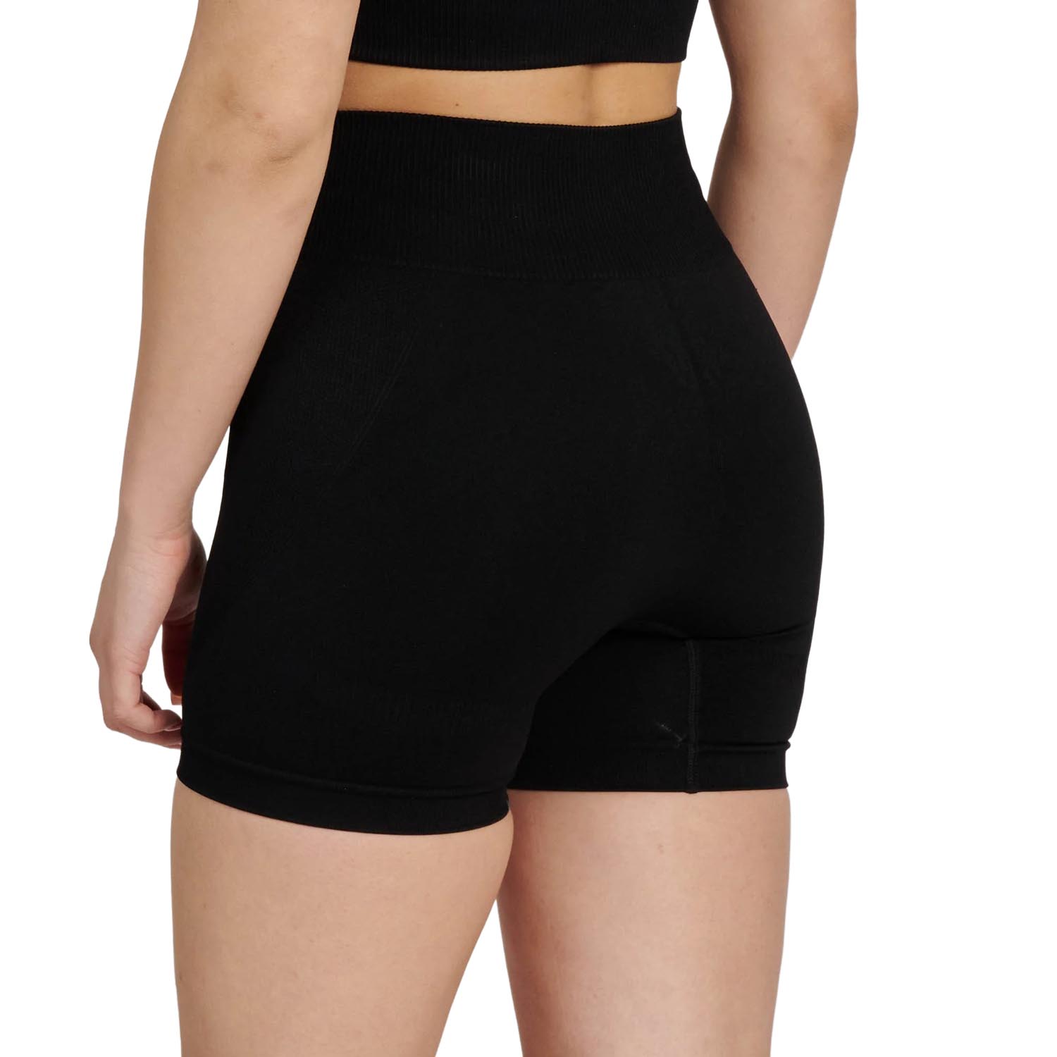 LEONE Compression Shorts, Women, Logo, black-white, XS
