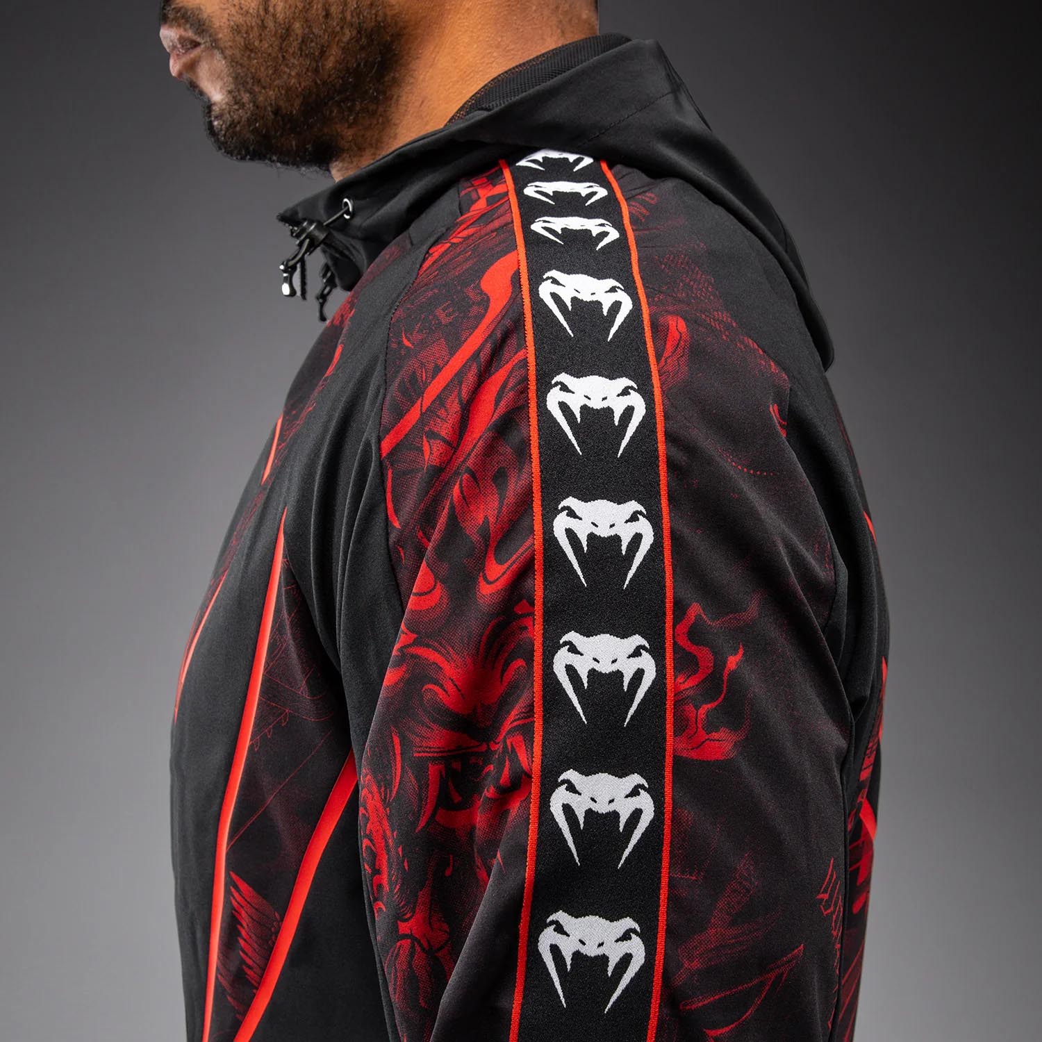 VENUM Training Jacket, 20Th Anniversary, black-red, XL