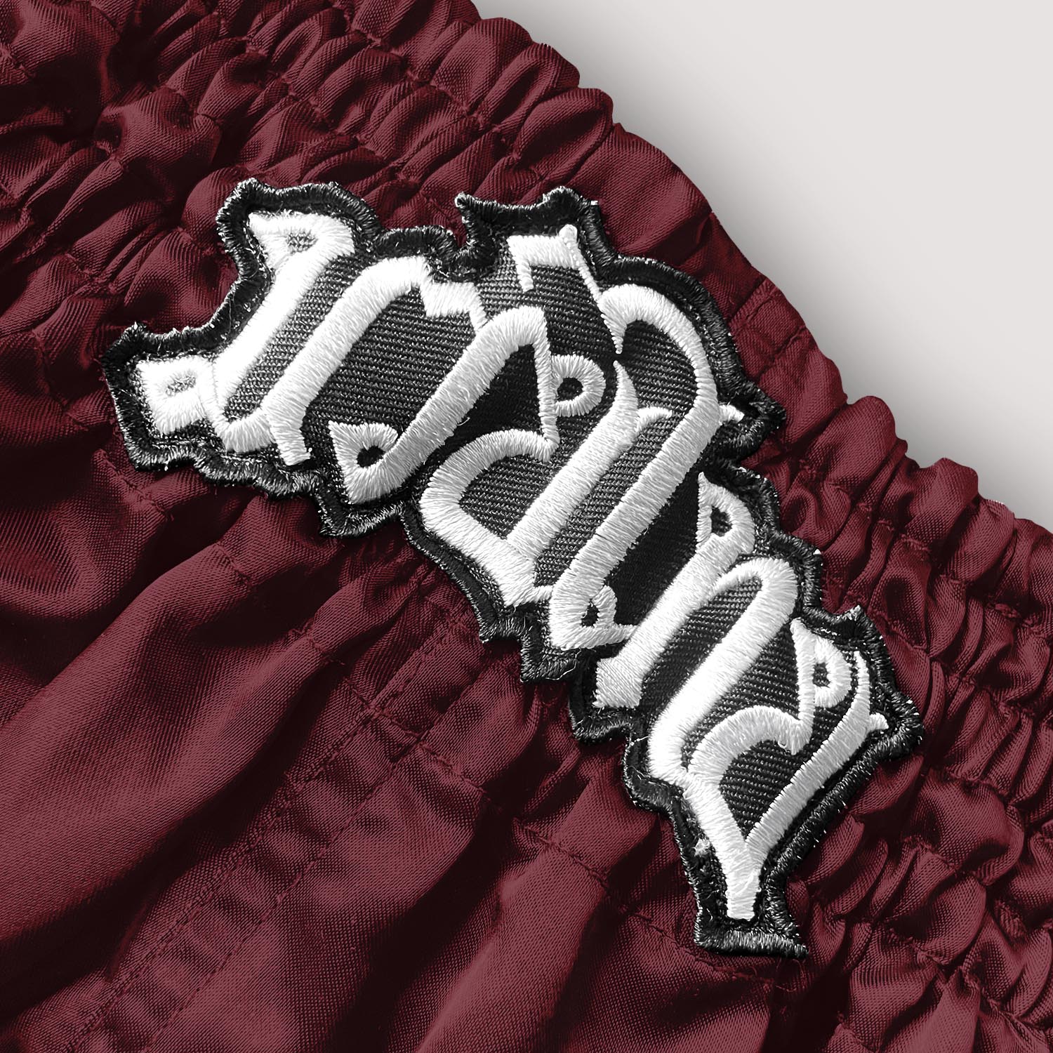 8 WEAPONS Muay Thai Shorts, Mongkol, burgundy, XXL