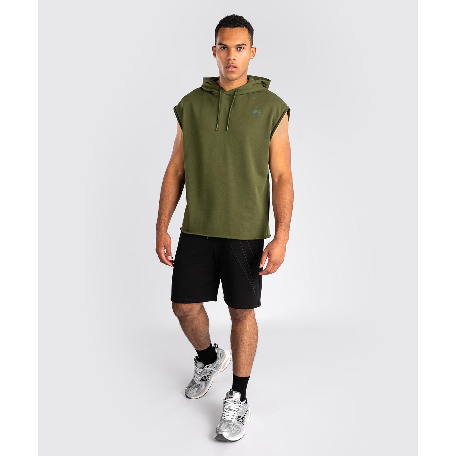 VENUM Sleeveless Hoody, Divide, khaki, XXL