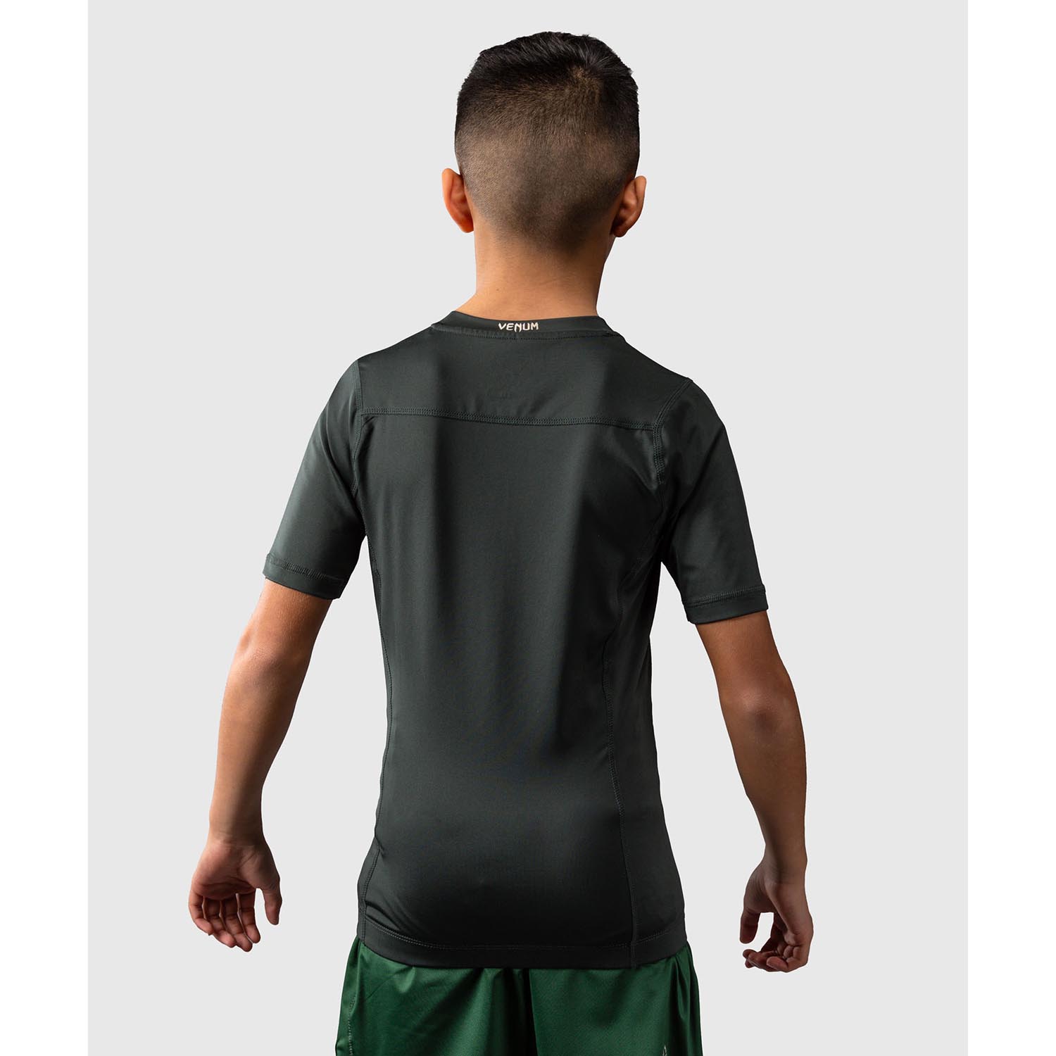 VENUM Rashguard, S/S, Kids, Attack, green-white, 14 J