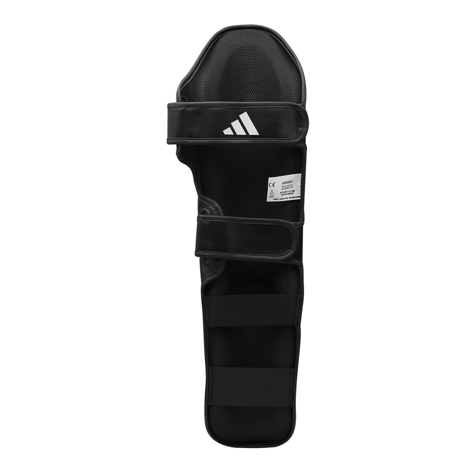 adidas Shin Guard, Thai, black-white, XL