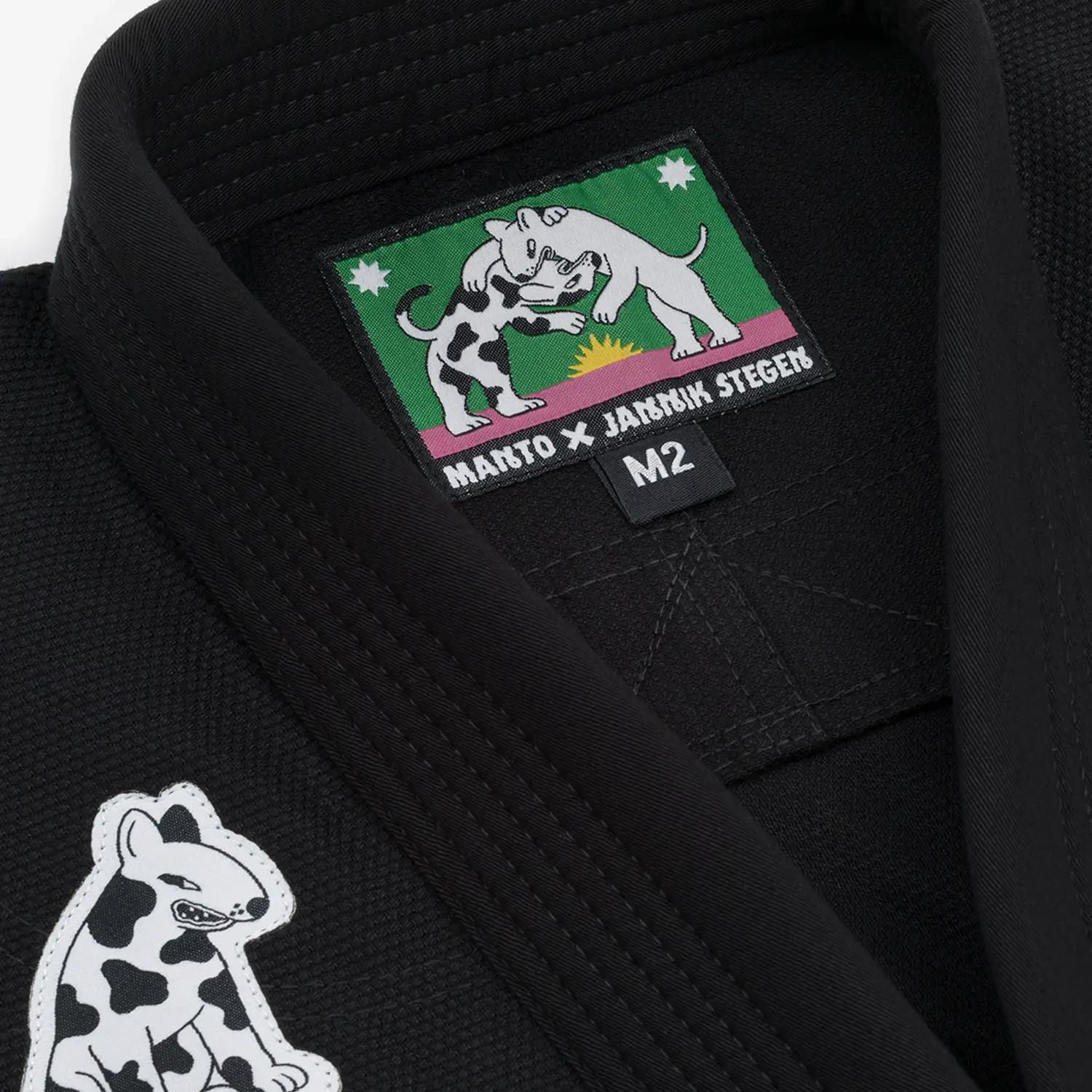 MANTO BJJ GI, Kids, Dogs, black, M4