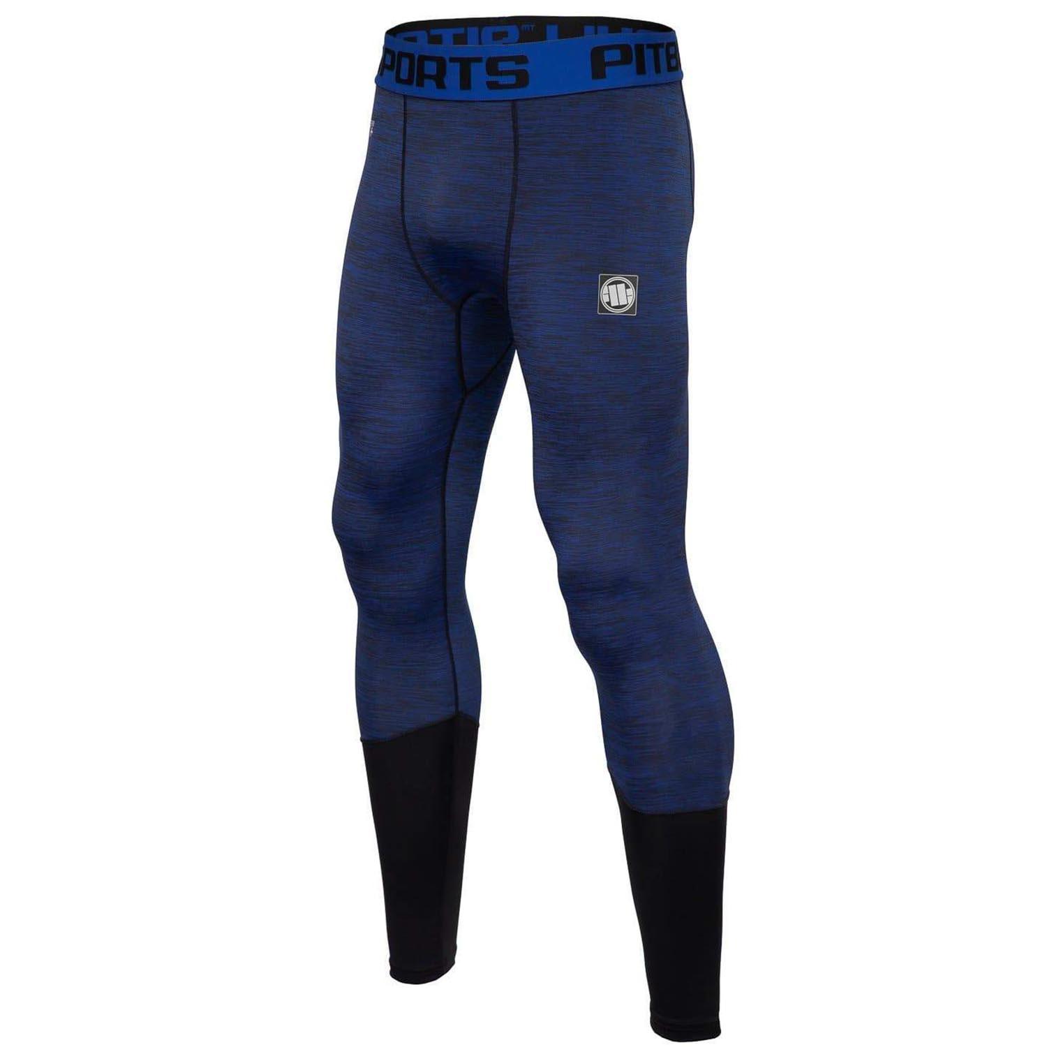 Pit Bull West Coast Compression Pants, Performance, Small Logo, navy