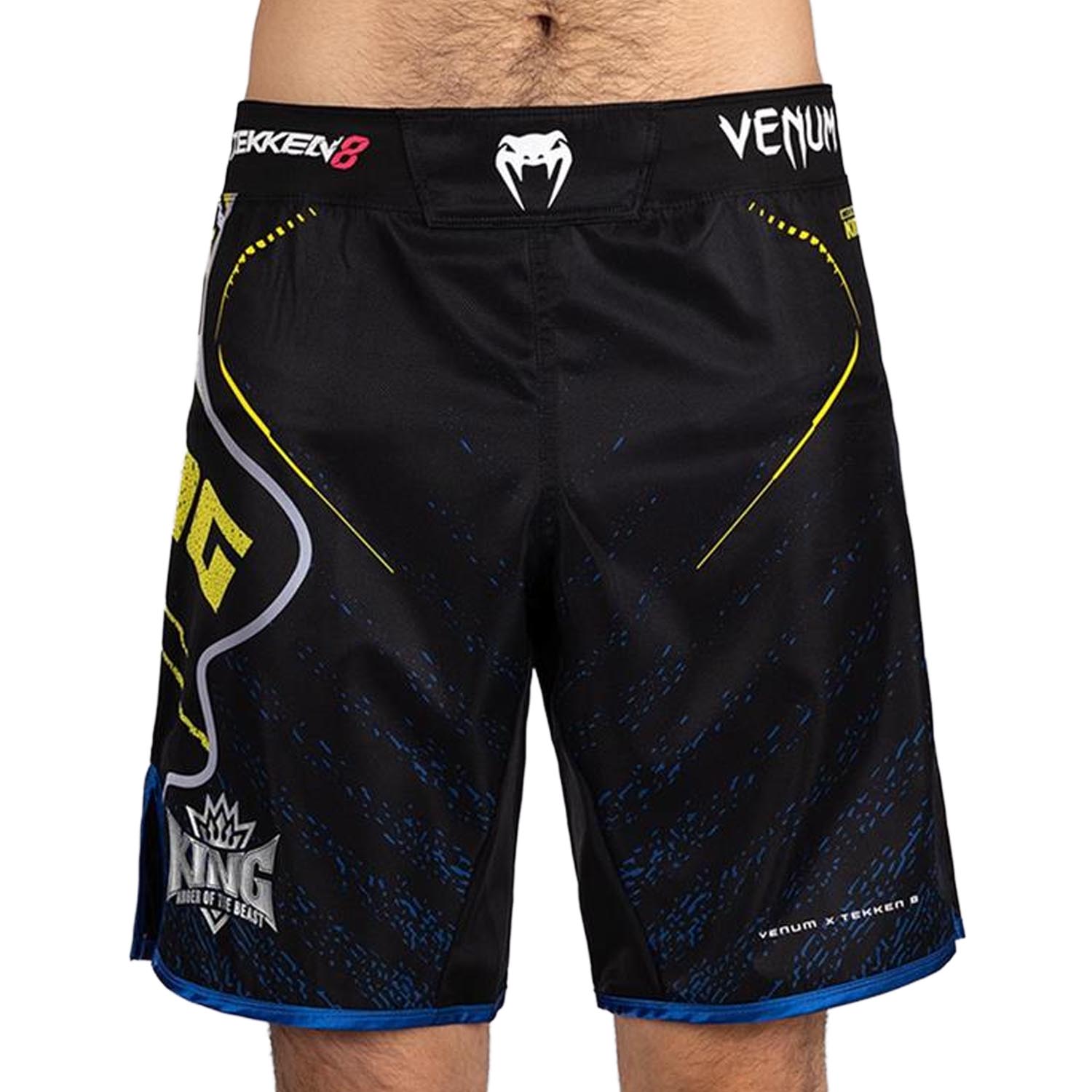 VENUM MMA Fight Shorts, Tekken 8, King, black-yellow, L