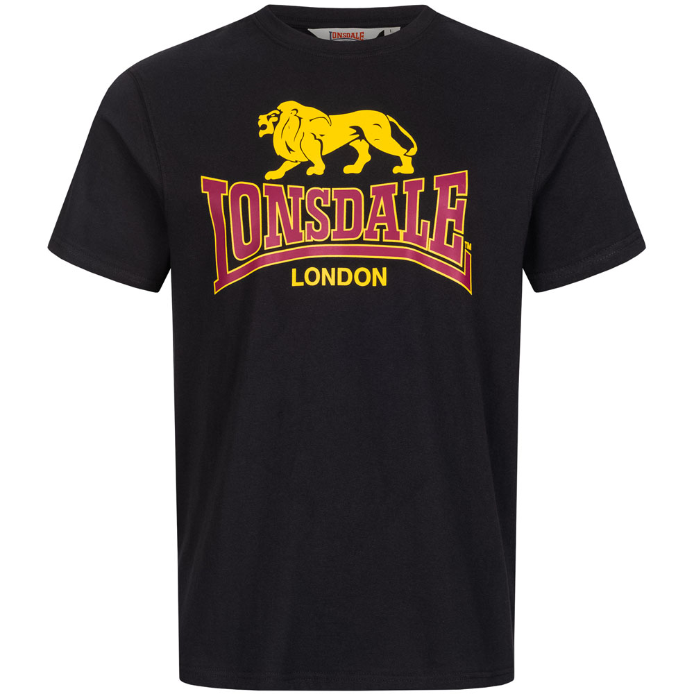 Lonsdale T-Shirt, Taverham, schwarz