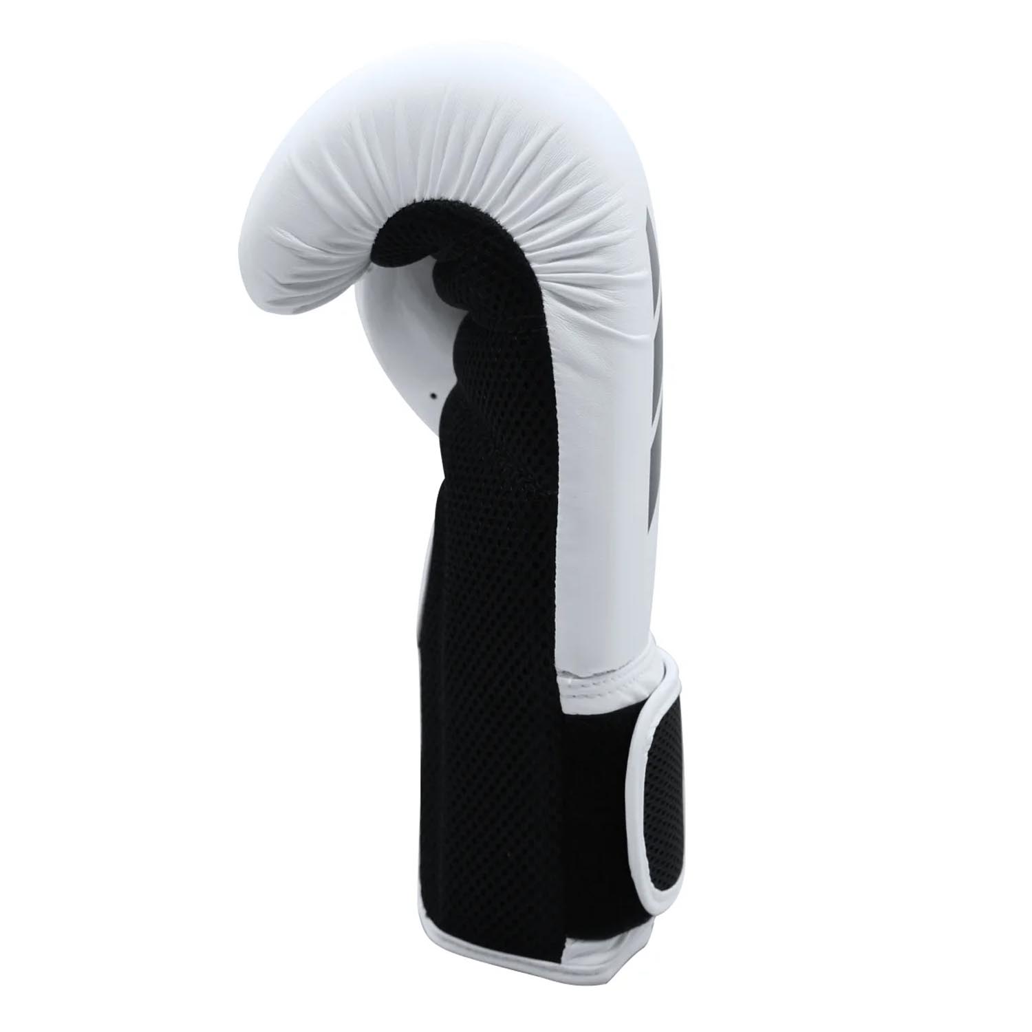 adidas Boxing Gloves, Power 25, white-black, 10 Oz