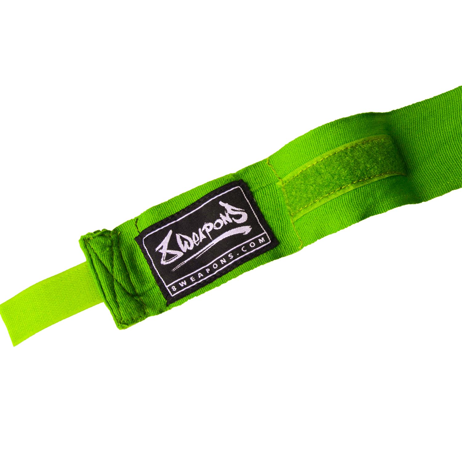 8 WEAPONS Hand Wraps, semi-elastic, 3.5 m, green