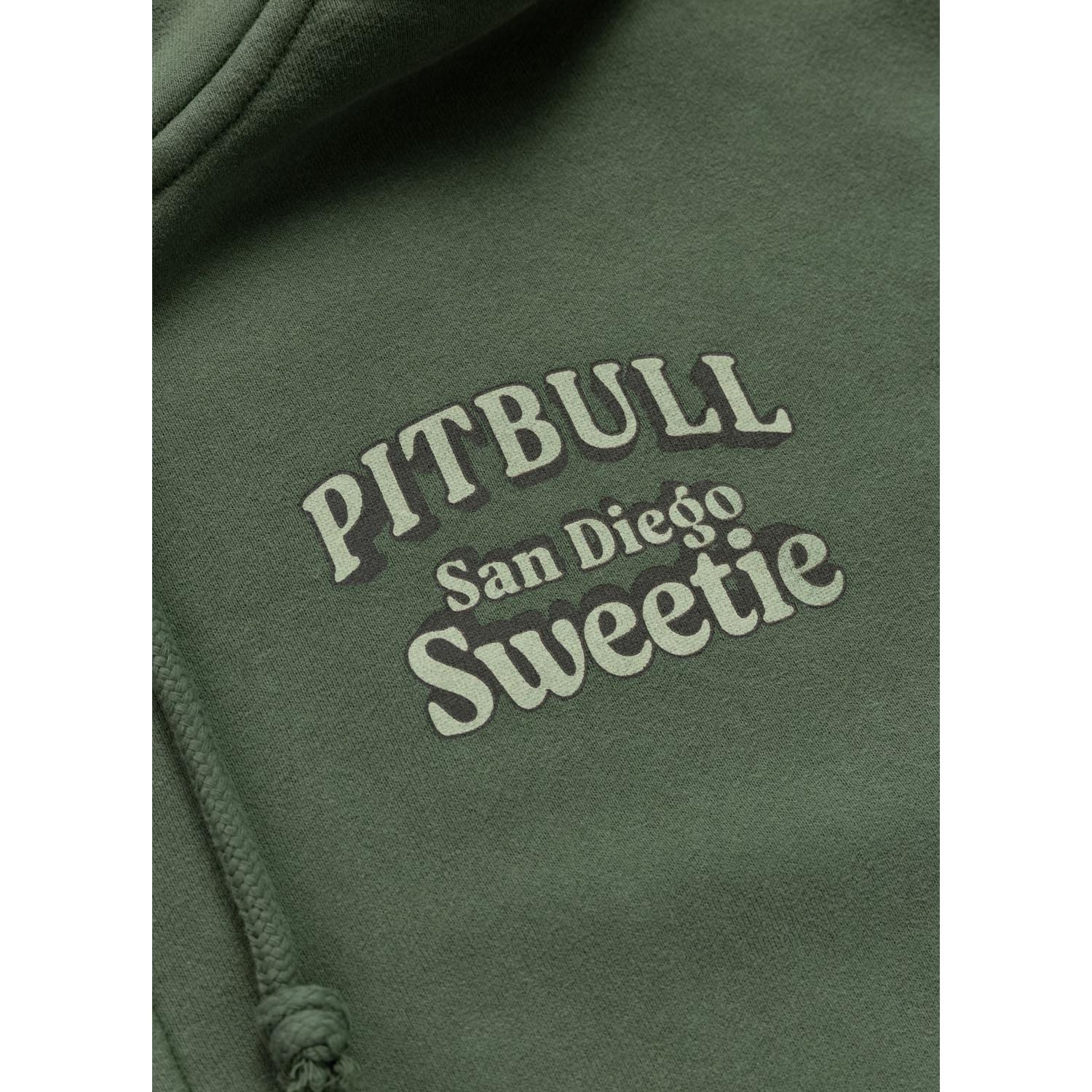 Pit Bull West Coast Zip Hoody, Women, Sweetie, green, XS/S