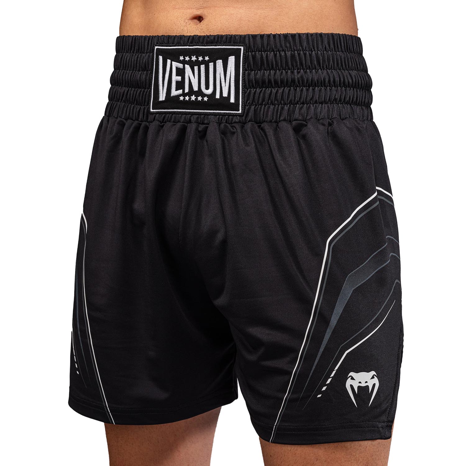 VENUM Boxing Pants, Streamline, black-white, XXL