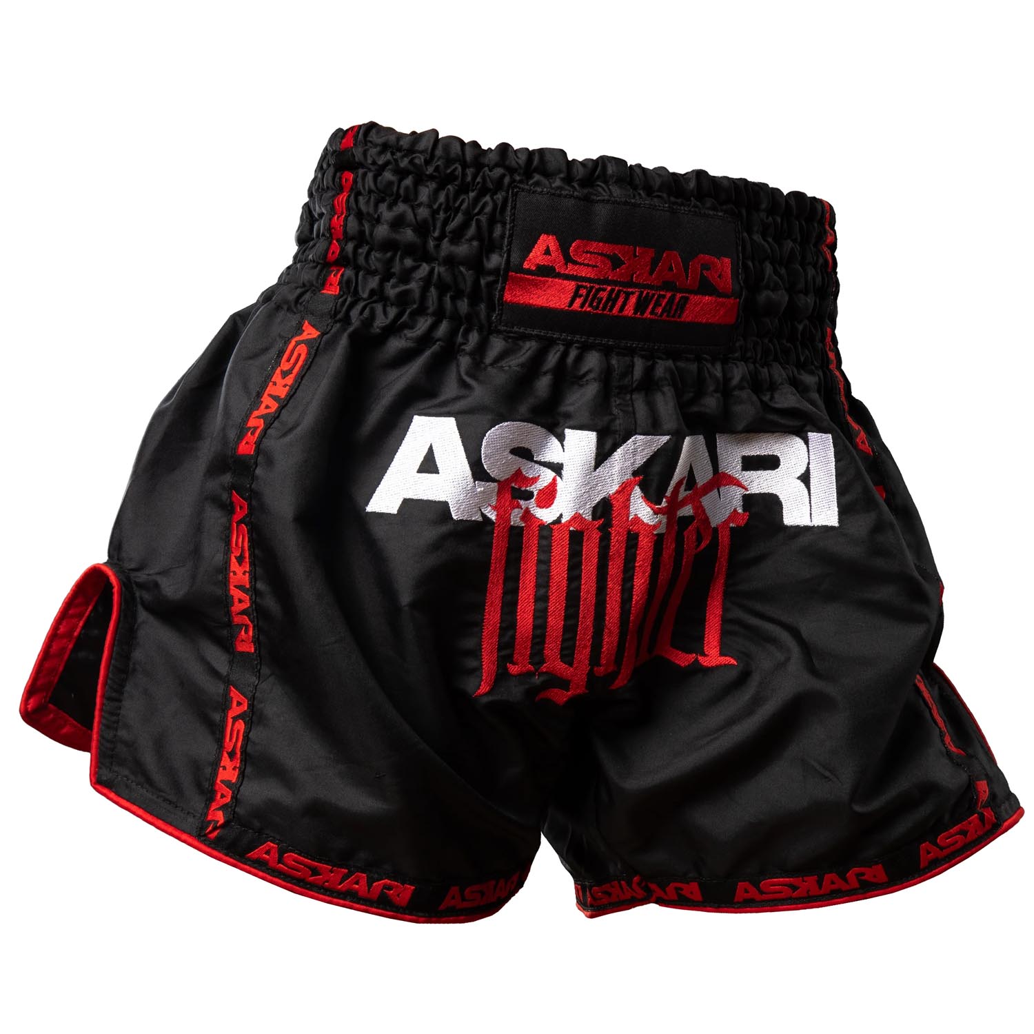 ASKARI Muay Thai Shorts, Warcry, black, S
