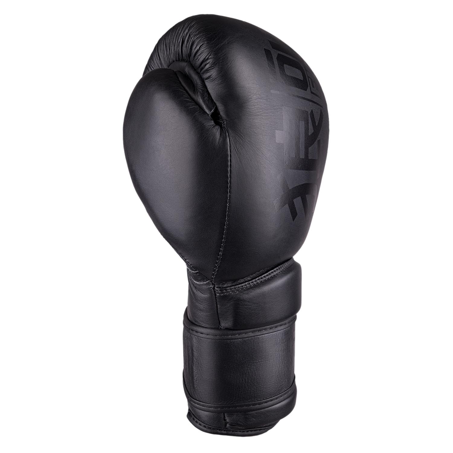 OKAMI Boxing Gloves, Competior V2, black-black, 16 Oz