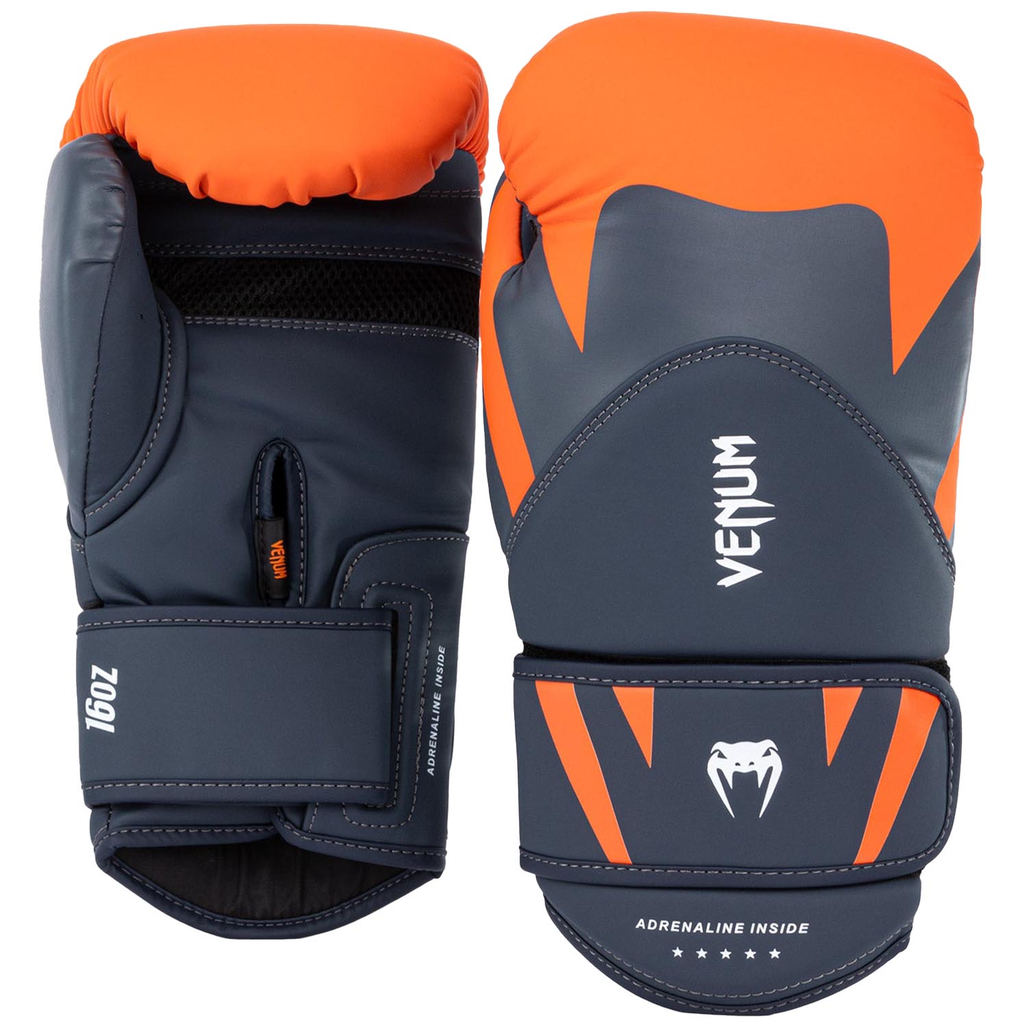 VENUM Boxing Gloves, Challenger 4.0, orange-navy