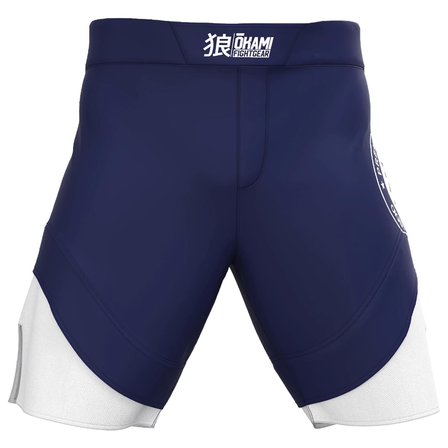 OKAMI MMA Fight Shorts, Keii, navy, XXL