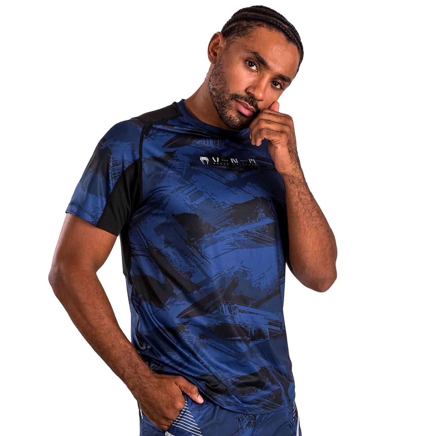 VENUM Dry Tech T-Shirt, Electron 3.0, marineblau
