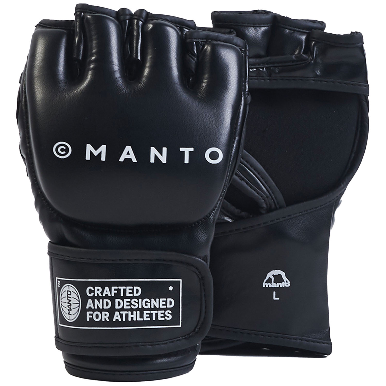 MANTO MMA Handshuhe, Impact, schwarz