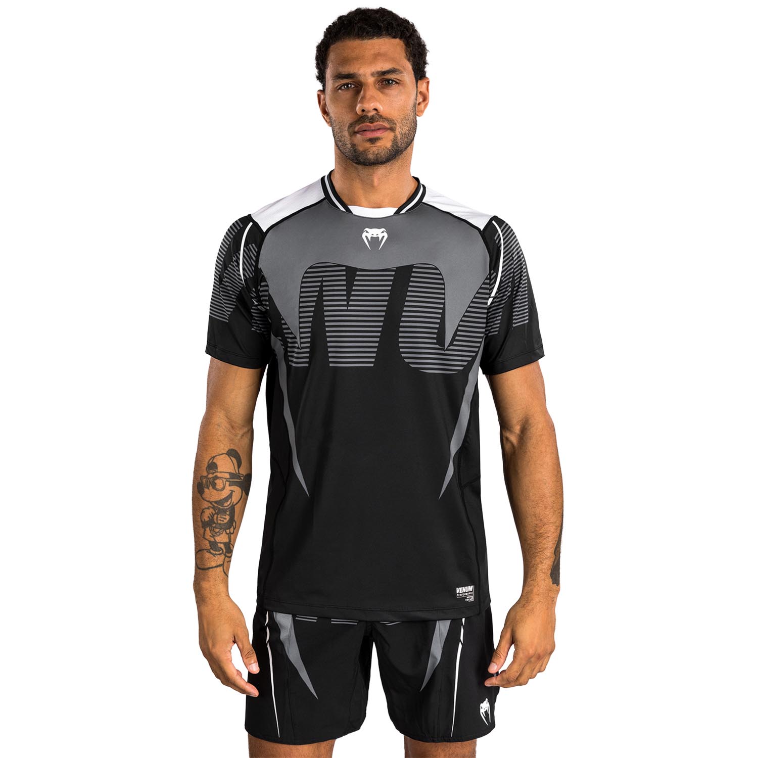 VENUM Dry Tech T-Shirt, Adrenaline, black-silver, S