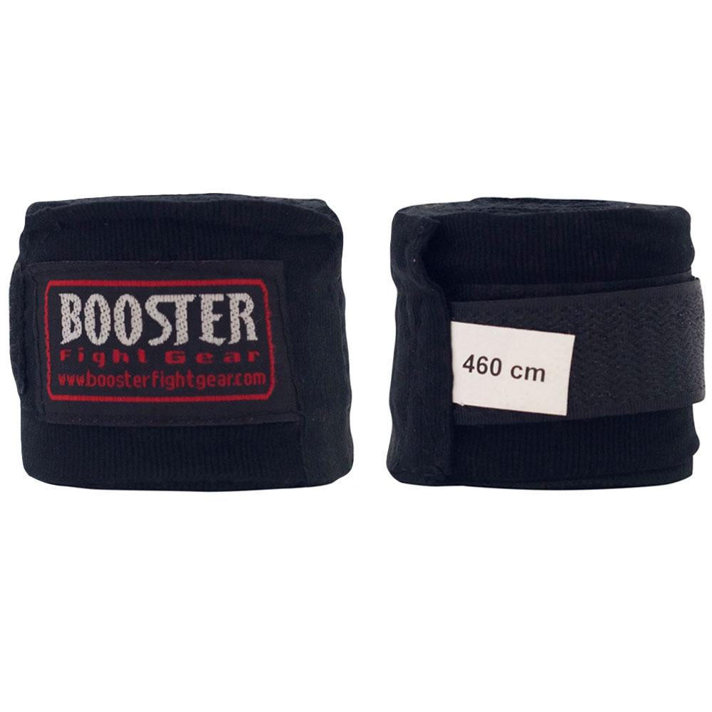 Booster Boxbandagen, schwarz, halbelastisch, 4.6 m