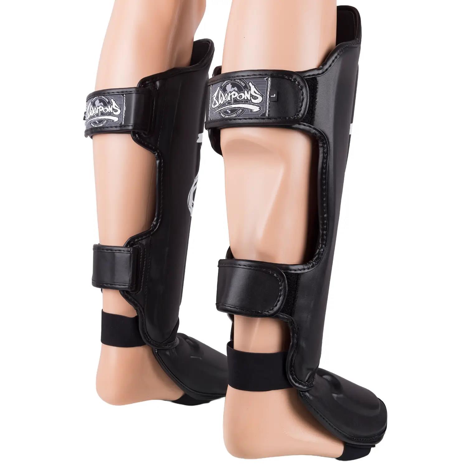8 WEAPONS Shin Guards, BIG 8 Premium, black, L