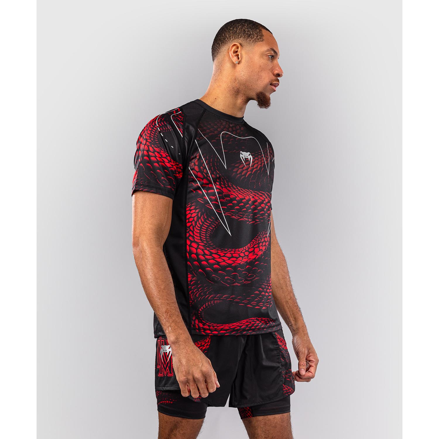 VENUM Dry Tech T-Shirt, Matupa, black-red-silver, L