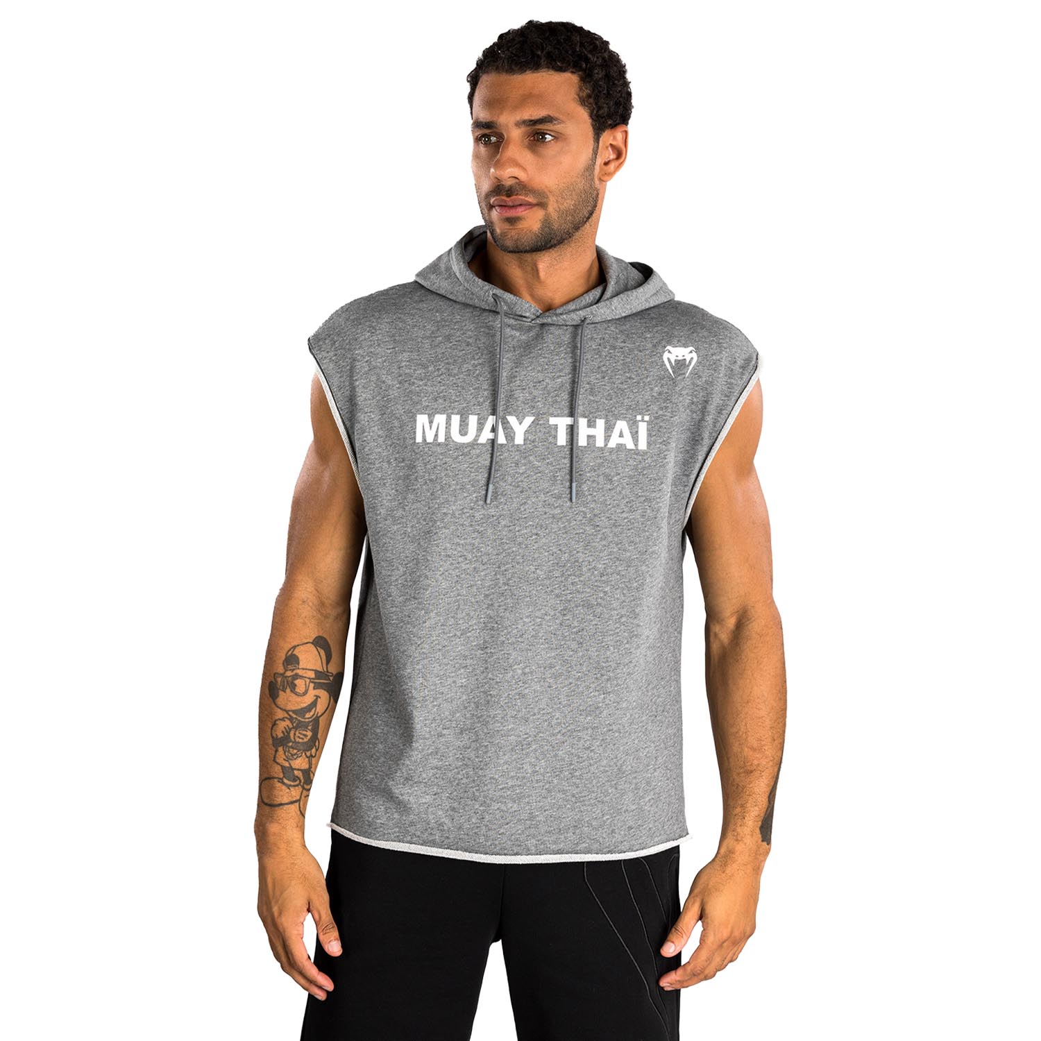 VENUM Hoody, Sleeveless, Muay Thai VT, black, XXL