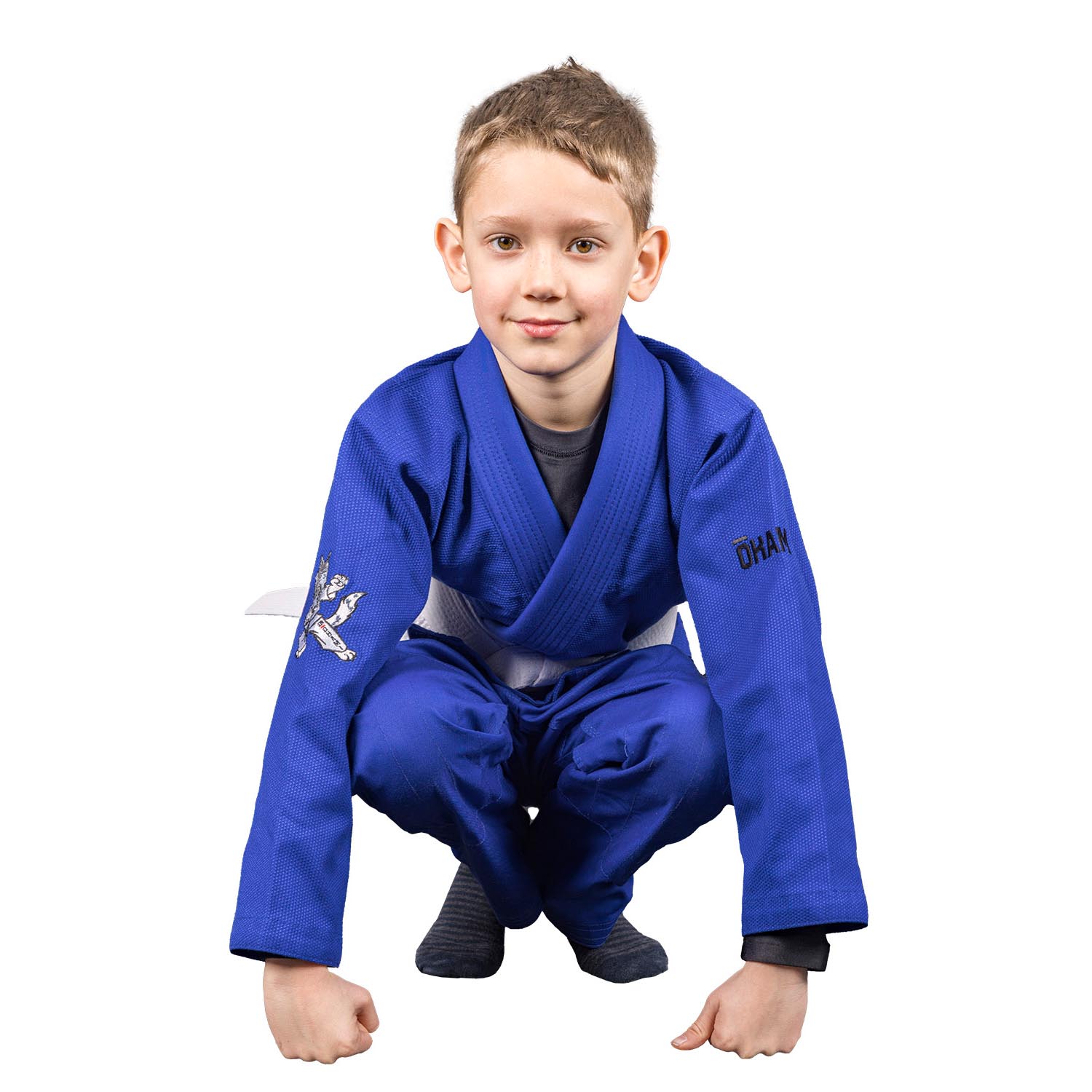 OKAMI BJJ GI, Kids, Hajimari, blue, M5