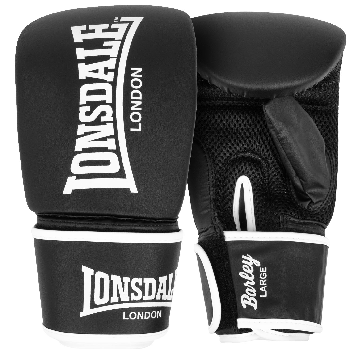 Lonsdale Bag Gloves, Barley, black, L