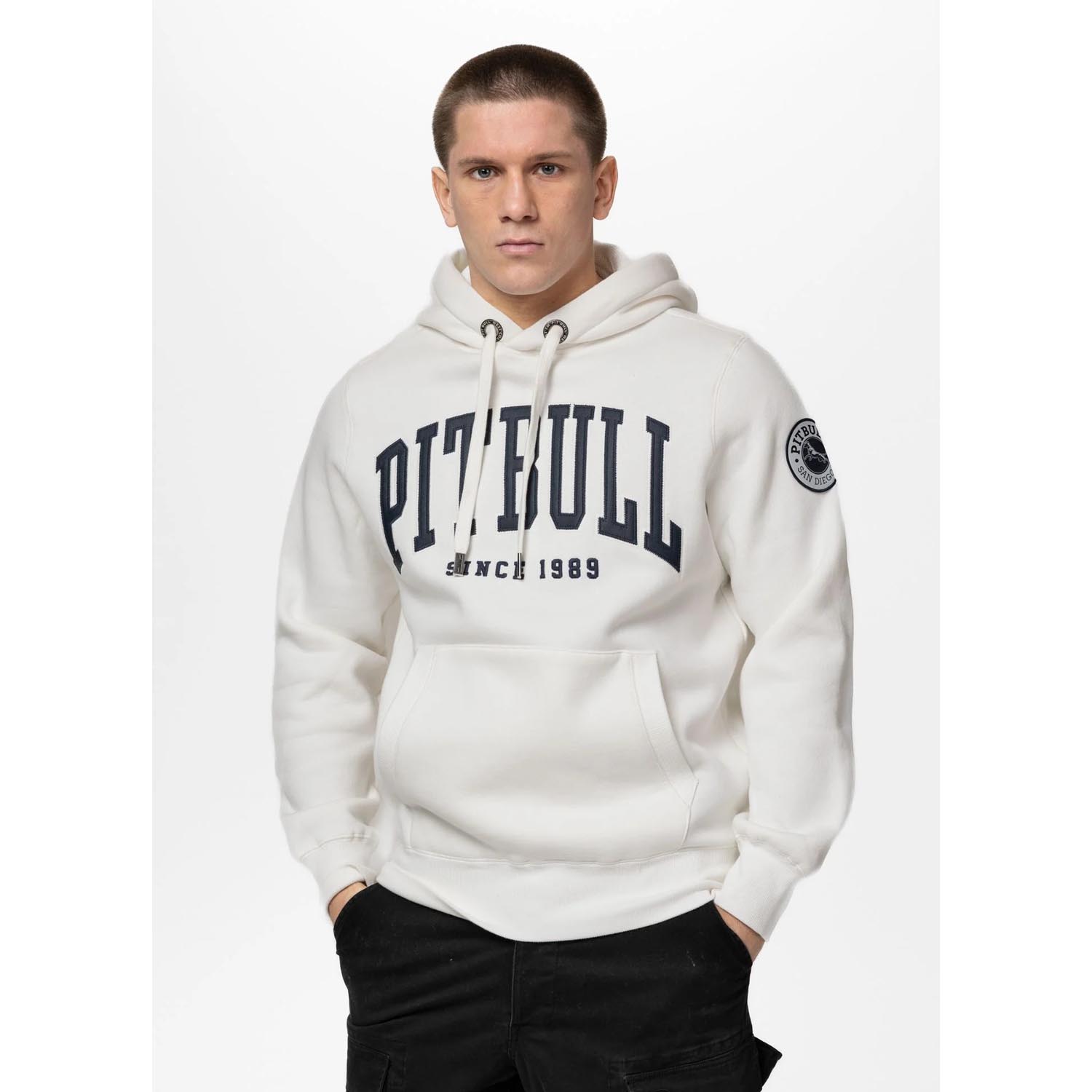 Pit Bull West Coast Hoody, Norton, white, XXXL