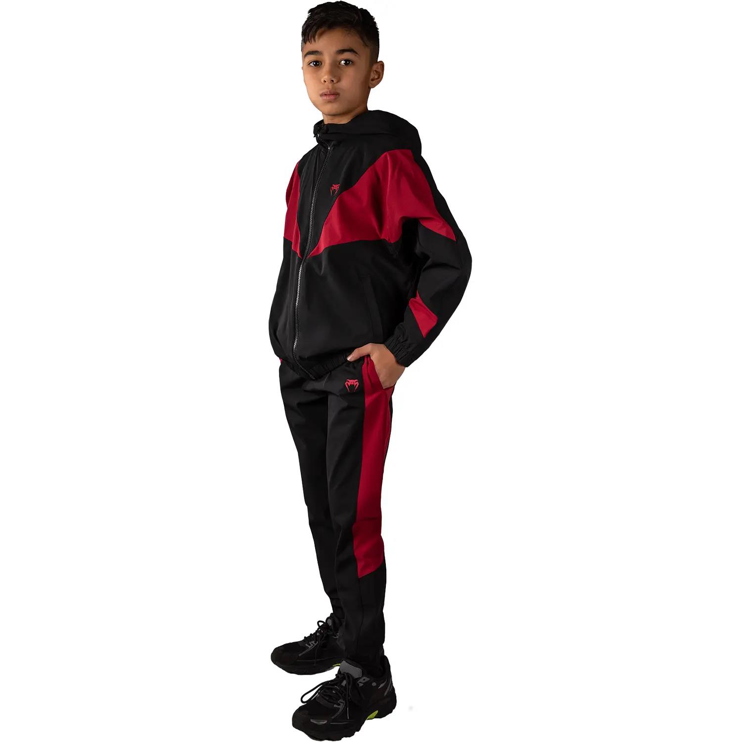 VENUM Trainings Jacket, Kids, Vectra, black-red, 8 J
