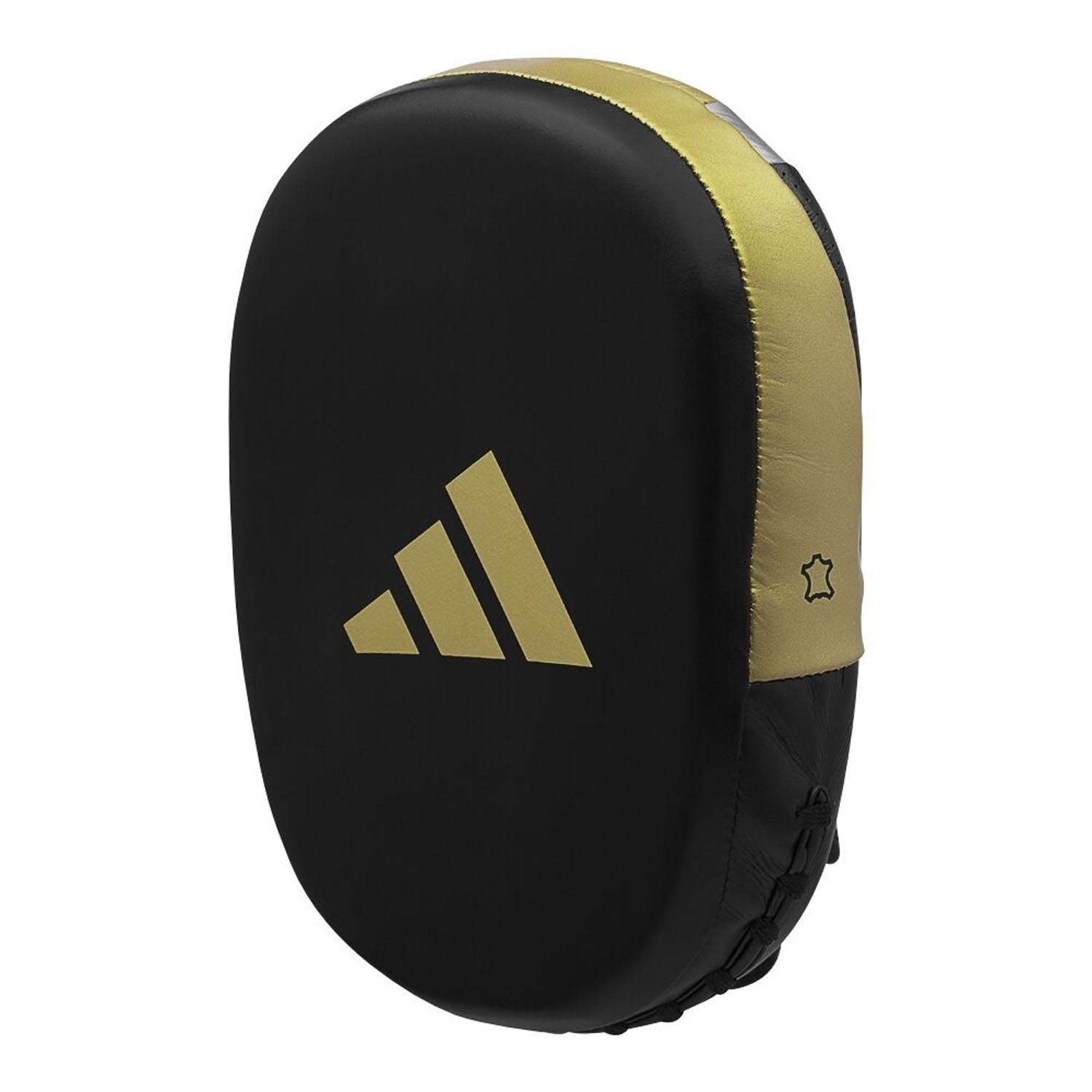 adidas Focus Mitts, Speed 550 Micro Air, black-gold-silver