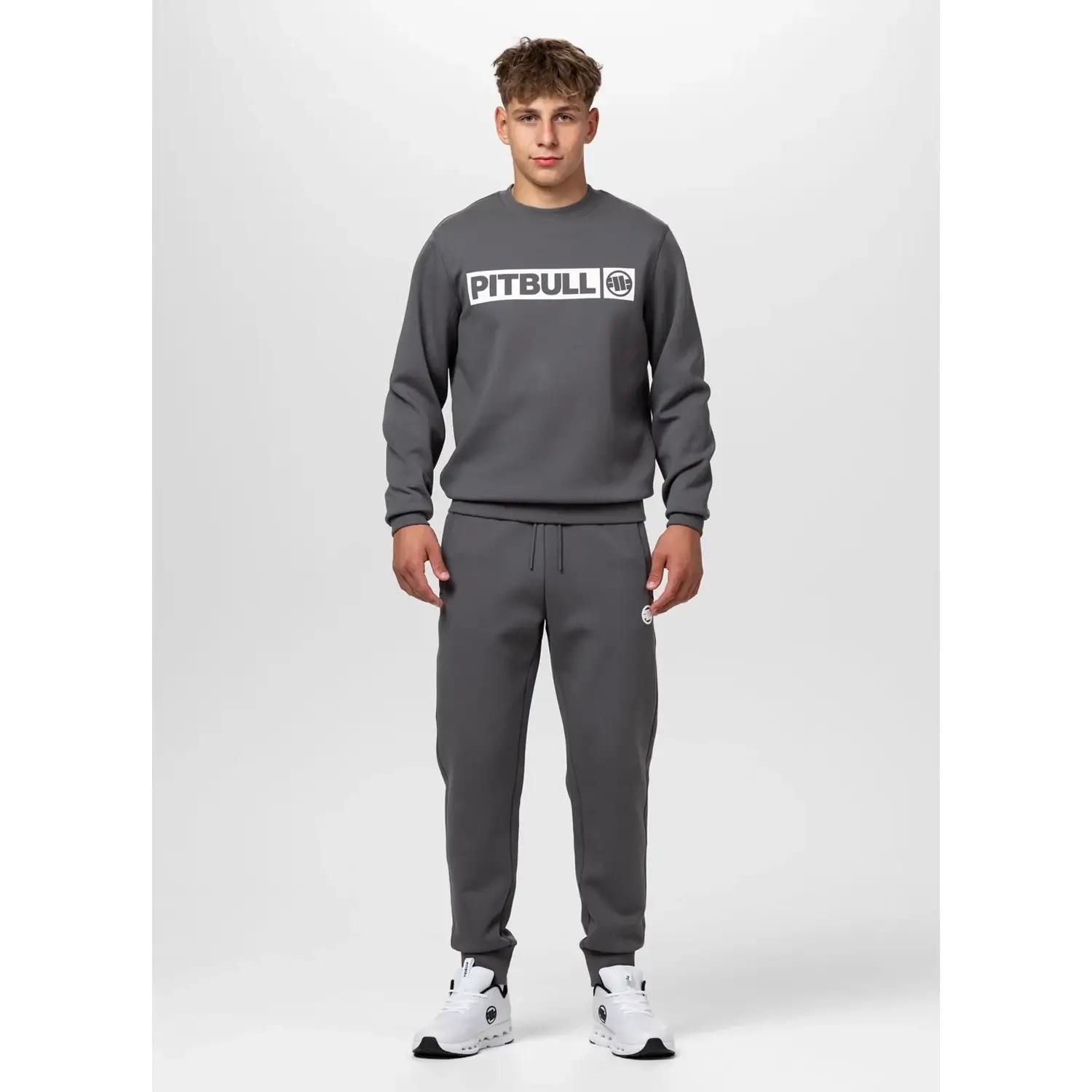 Pit Bull West Coast Pullover, Charger, grey, XXXL