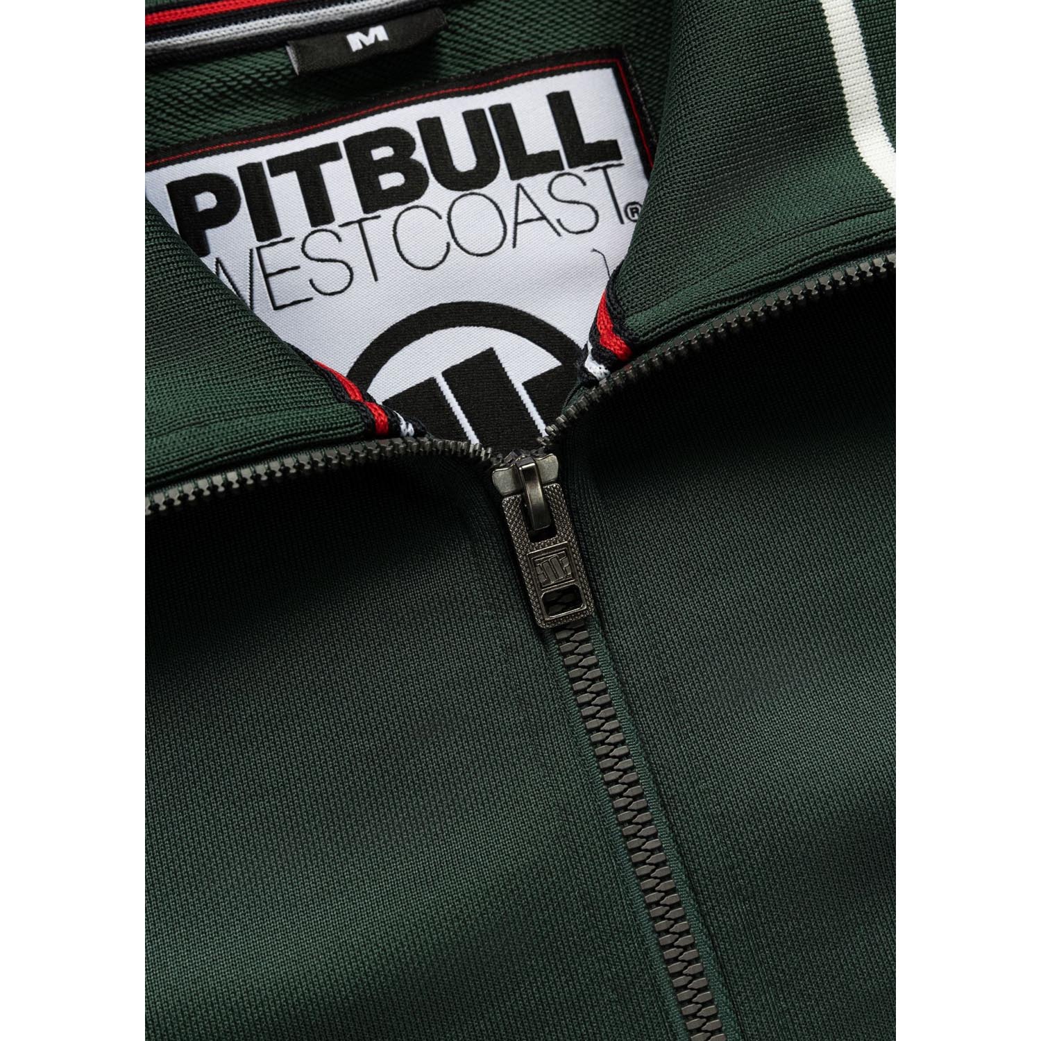 Pit Bull West Coast Training Jacket, Tape Logo, green, S