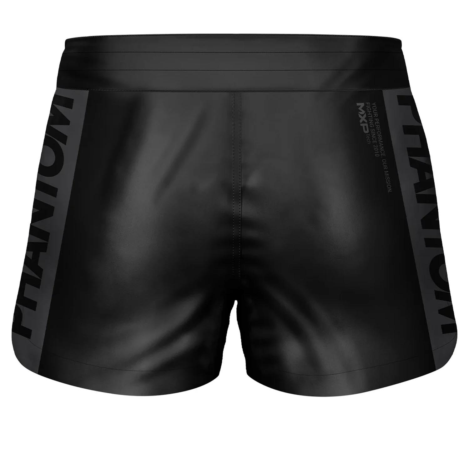 Phantom Athletics MMA Fight Shorts, Fusion Apex, black-grey, S