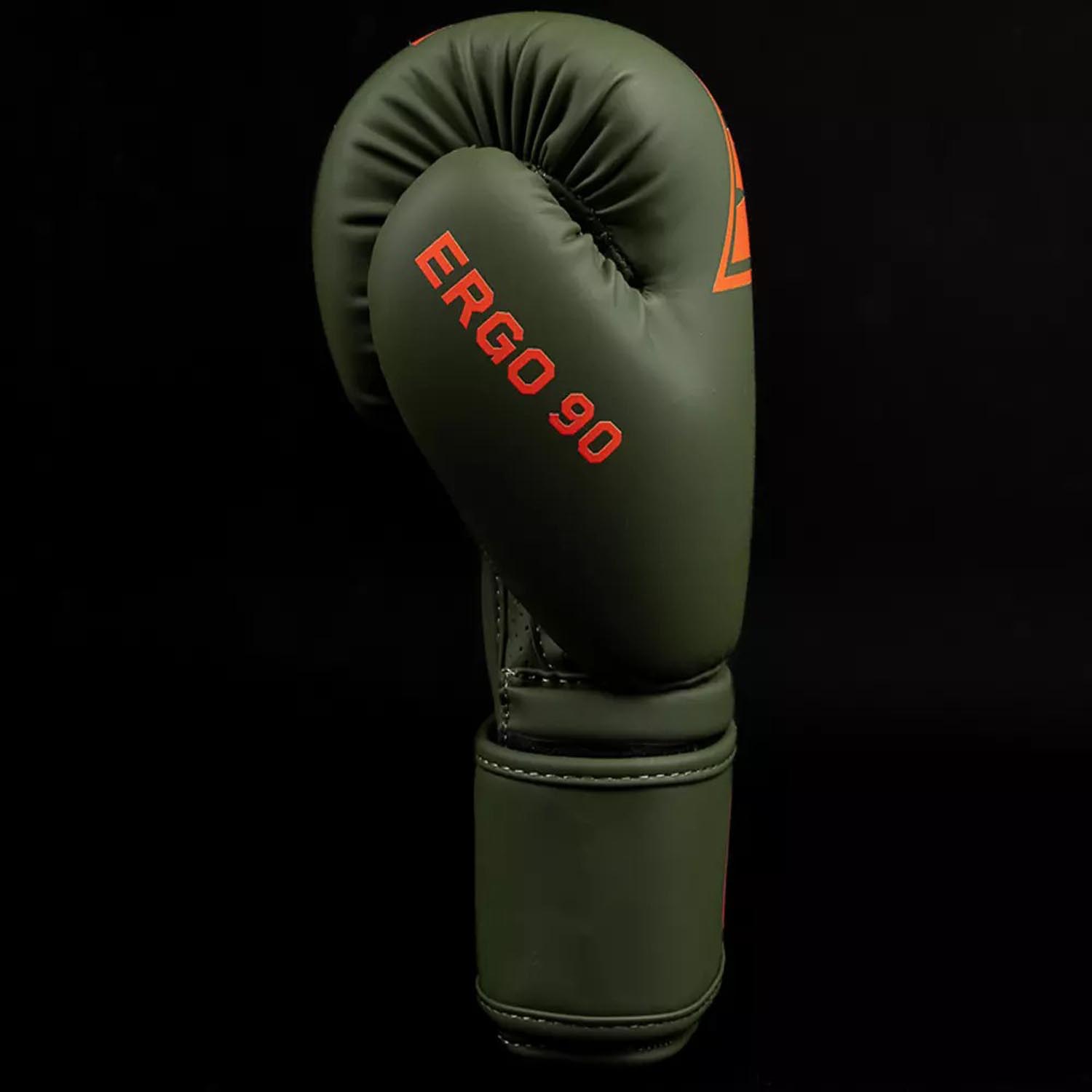 Metal Boxe Boxing Gloves, Starter, black-khaki