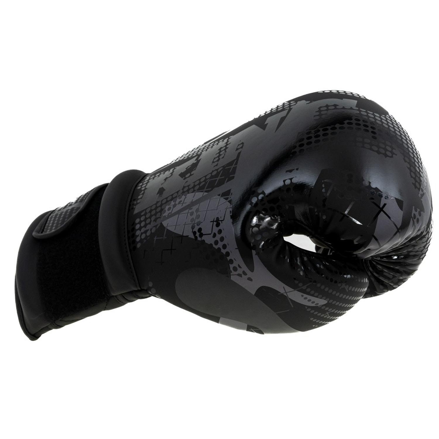 KING PRO BOXING Boxing Gloves, Shogun 1, black-black, 16 Oz
