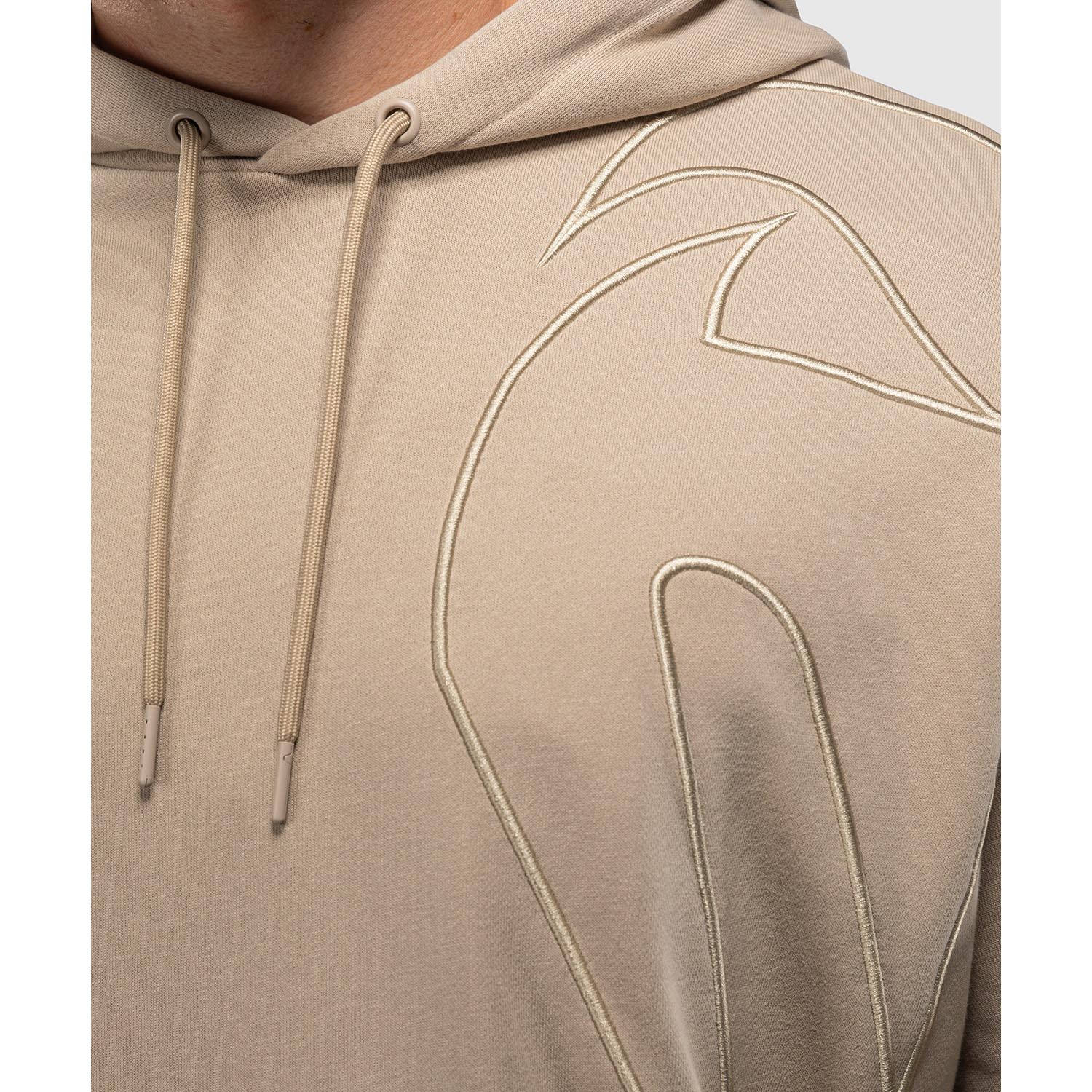 VENUM Hoody, Giant 3D Oversized, beige, XXL